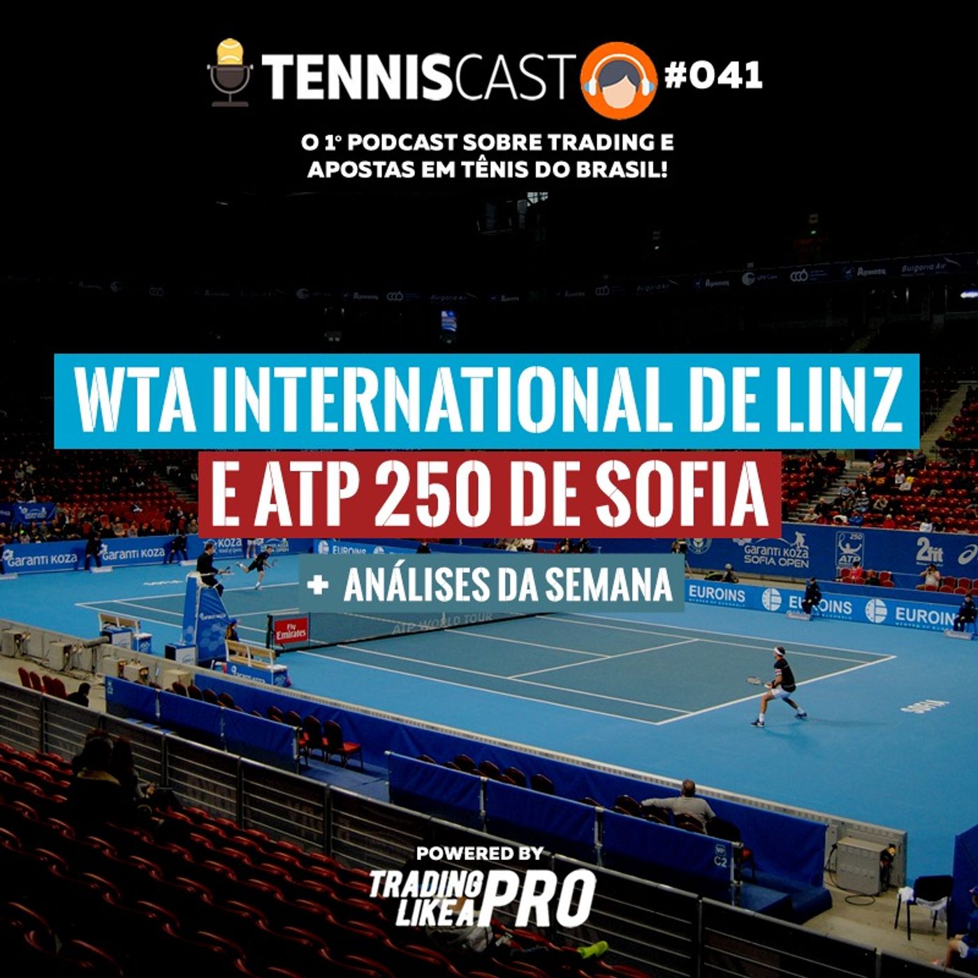 Análises WTA International de Lins e ATP 250 de Sofia + Fim de Calendário e Boas Oportunidades - TennisCast #041 episode artwork