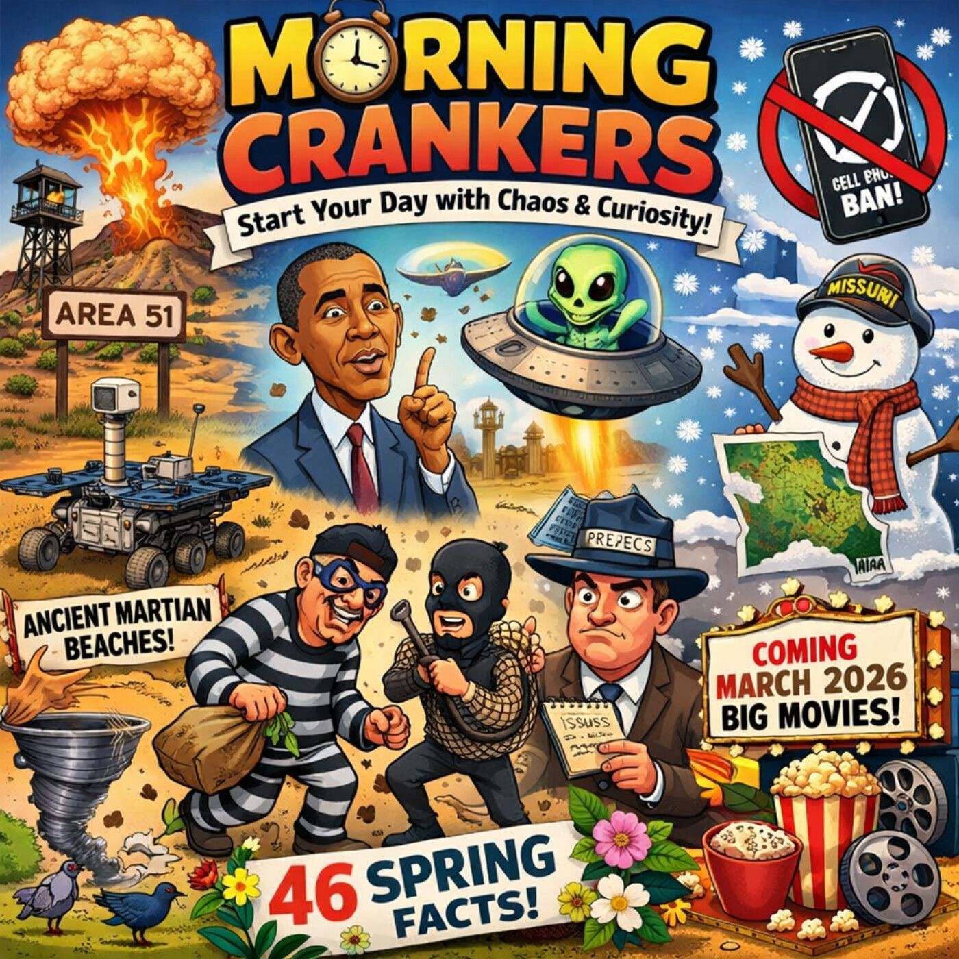 166: Top-Secret Tremors & Bottom-Tier Criminals episode artwork