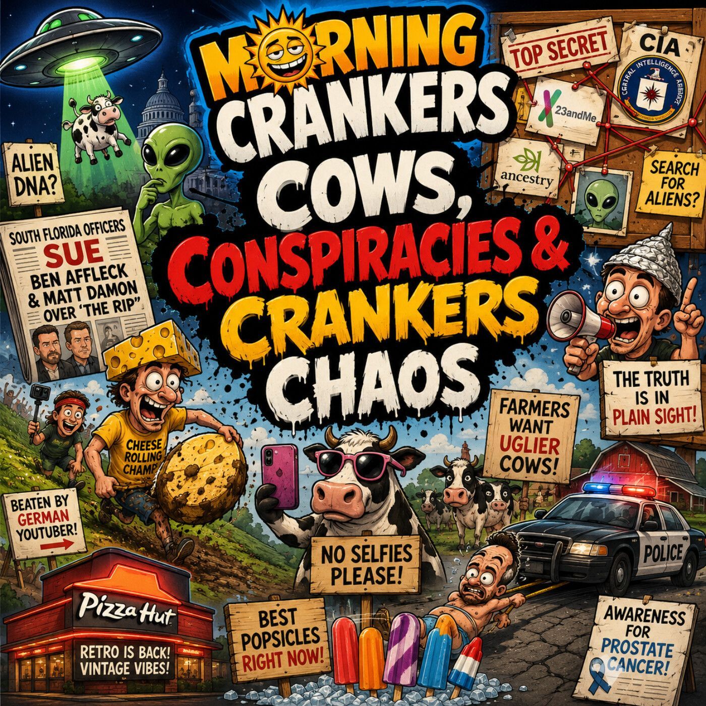 179: Cows, Conspiracies & Crankers Chaos