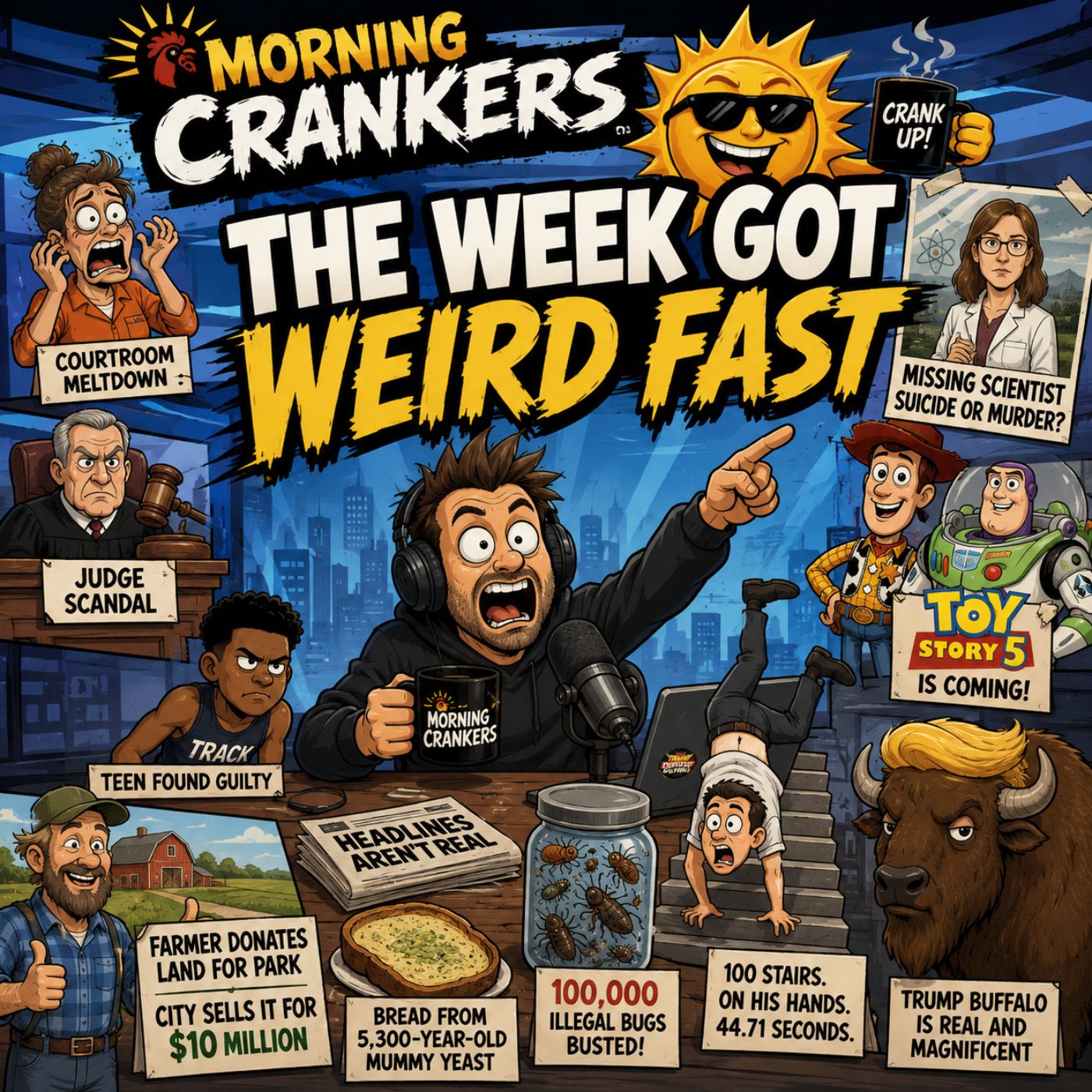 181: Morning Crankers The Week Got Weird Fast episode artwork