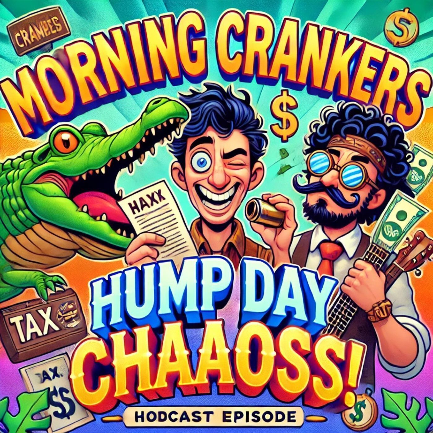 Morning Crankers: Hump Day Chaos—Wooly Booly, Florida Man & Bob Dylan(?)! episode artwork