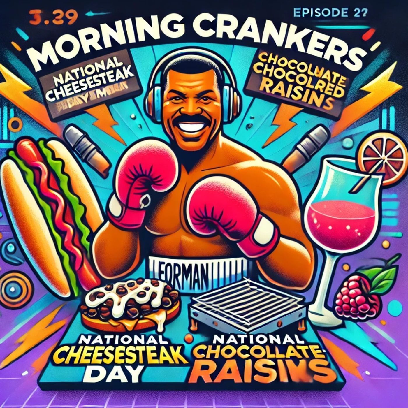 Legends, Cheesesteaks, & Controversies – Morning Crankers Fires Up! episode artwork