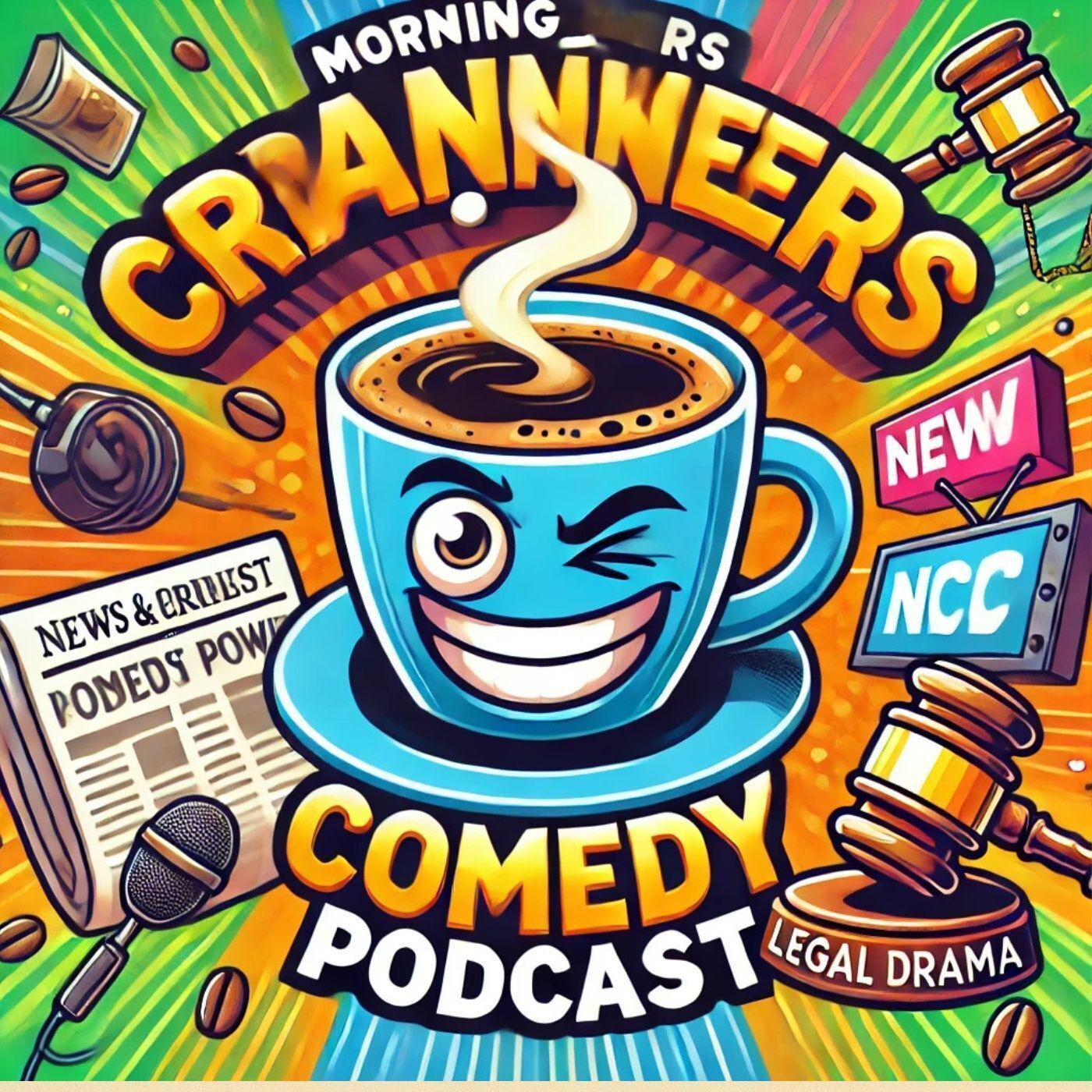 Morning Crankers Comedy Podcast – Havoc, Scams, and Corporate Shenanigans! episode artwork