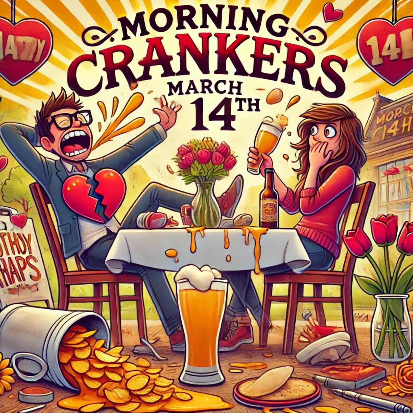 🔥 Worst Dates Ever! 🤦‍♂️ | Crazy Spring Dating Stories & Fun Facts | Morning Crankers Comedy Podcast episode artwork