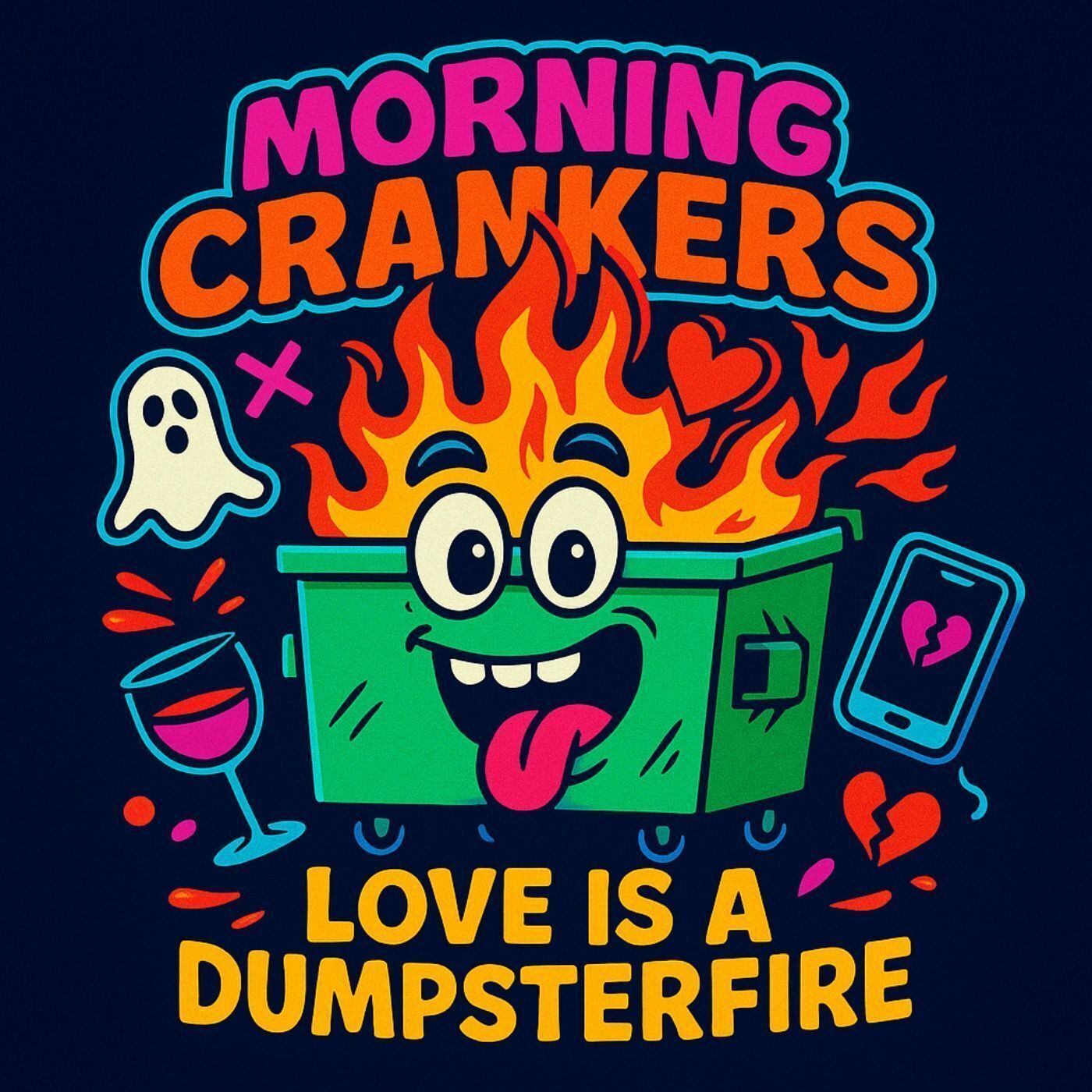Love is a Dumpsterfire – A Morning Crankers Original Comedy Song episode artwork