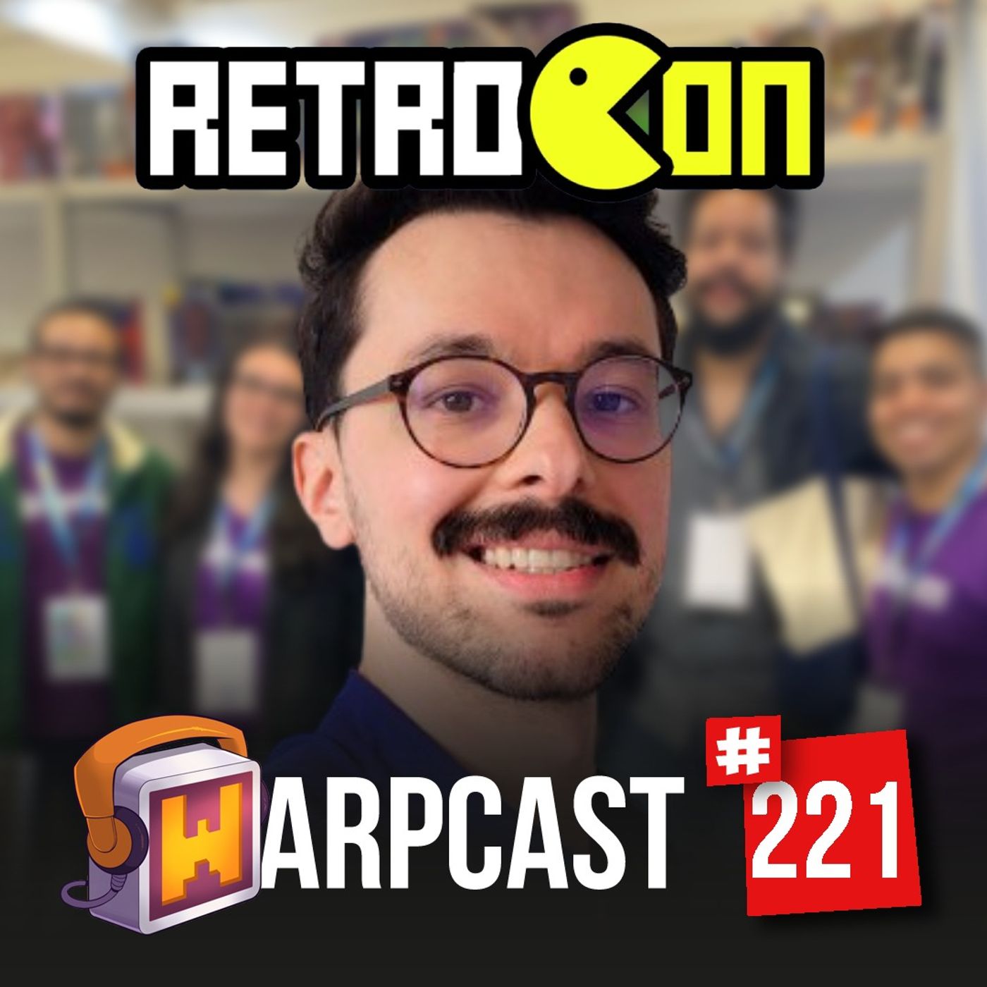 WarpCast 221 – Retrocon – Rique Sampaio (Primeiro Contato)