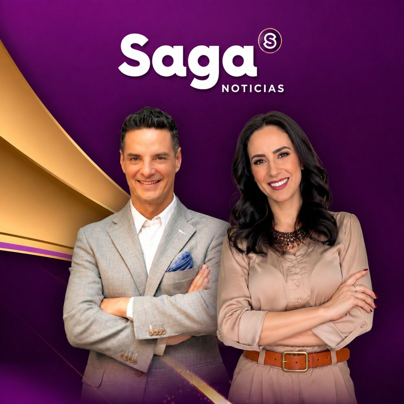 Lucero Álvarez y Max Espejel con toda la información en Saga Noticias 14 julio 2026 episode artwork