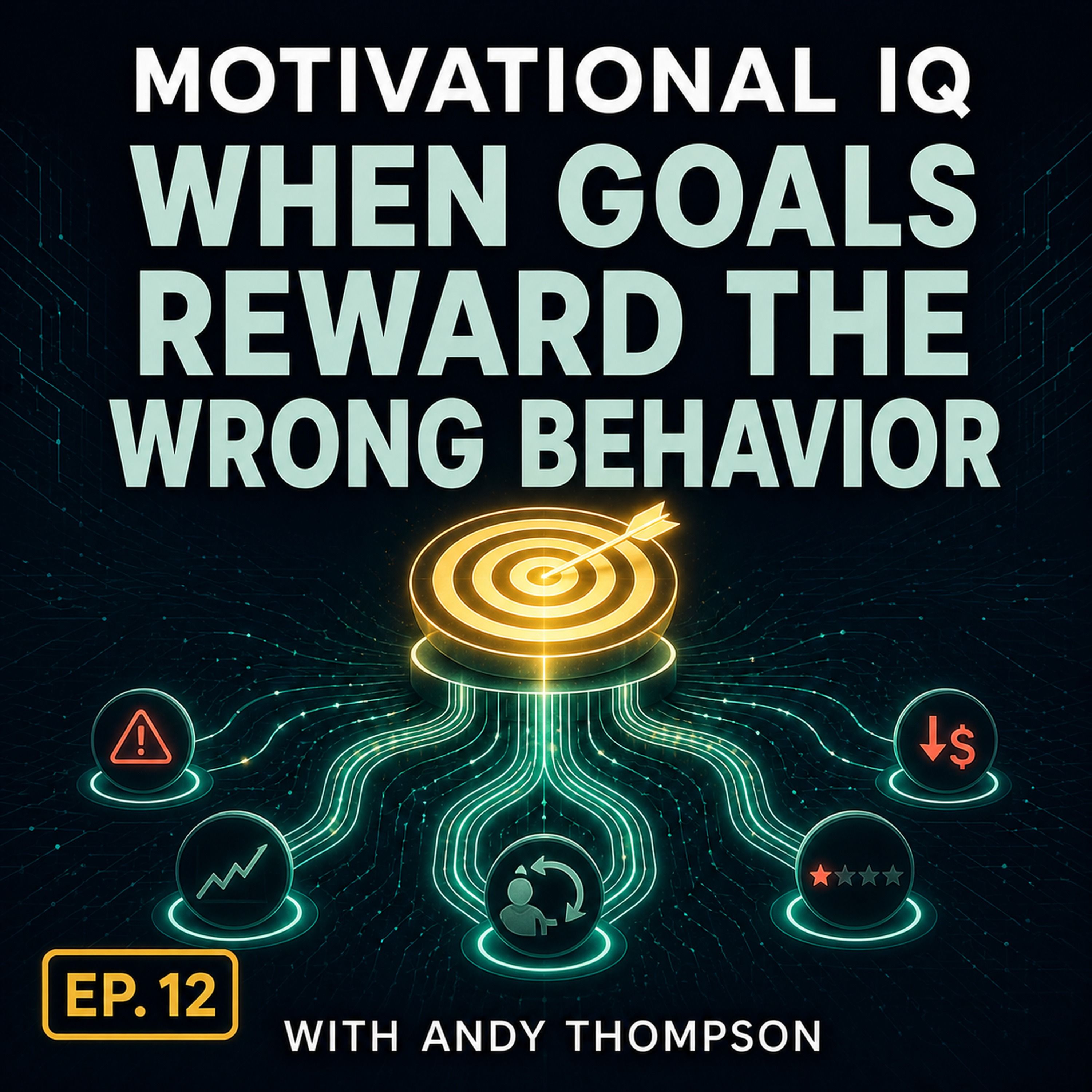 When Goals Reward the Wrong Behavior | Motivational IQ with Andy Thompson, Ep. 12 episode artwork