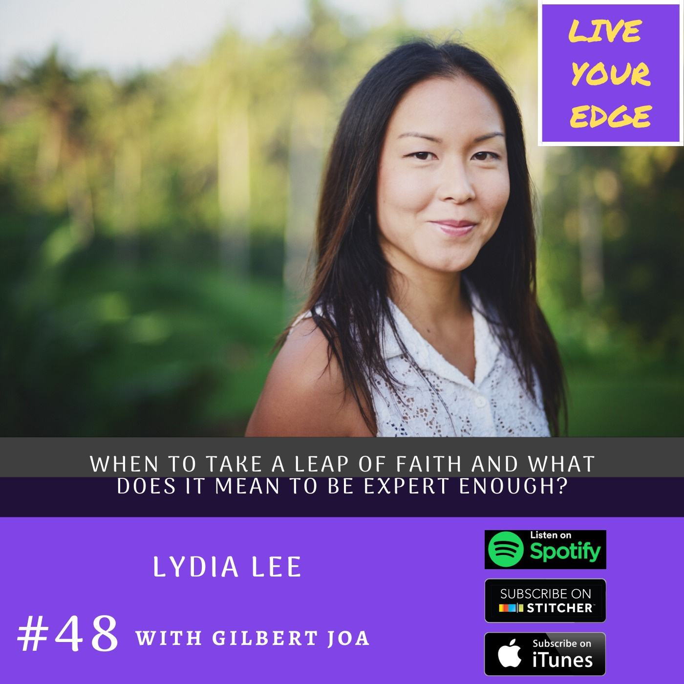 When to Take a Leap of Faith and What Does It Mean to be Expert Enough? w/ Lydia Lee episode artwork