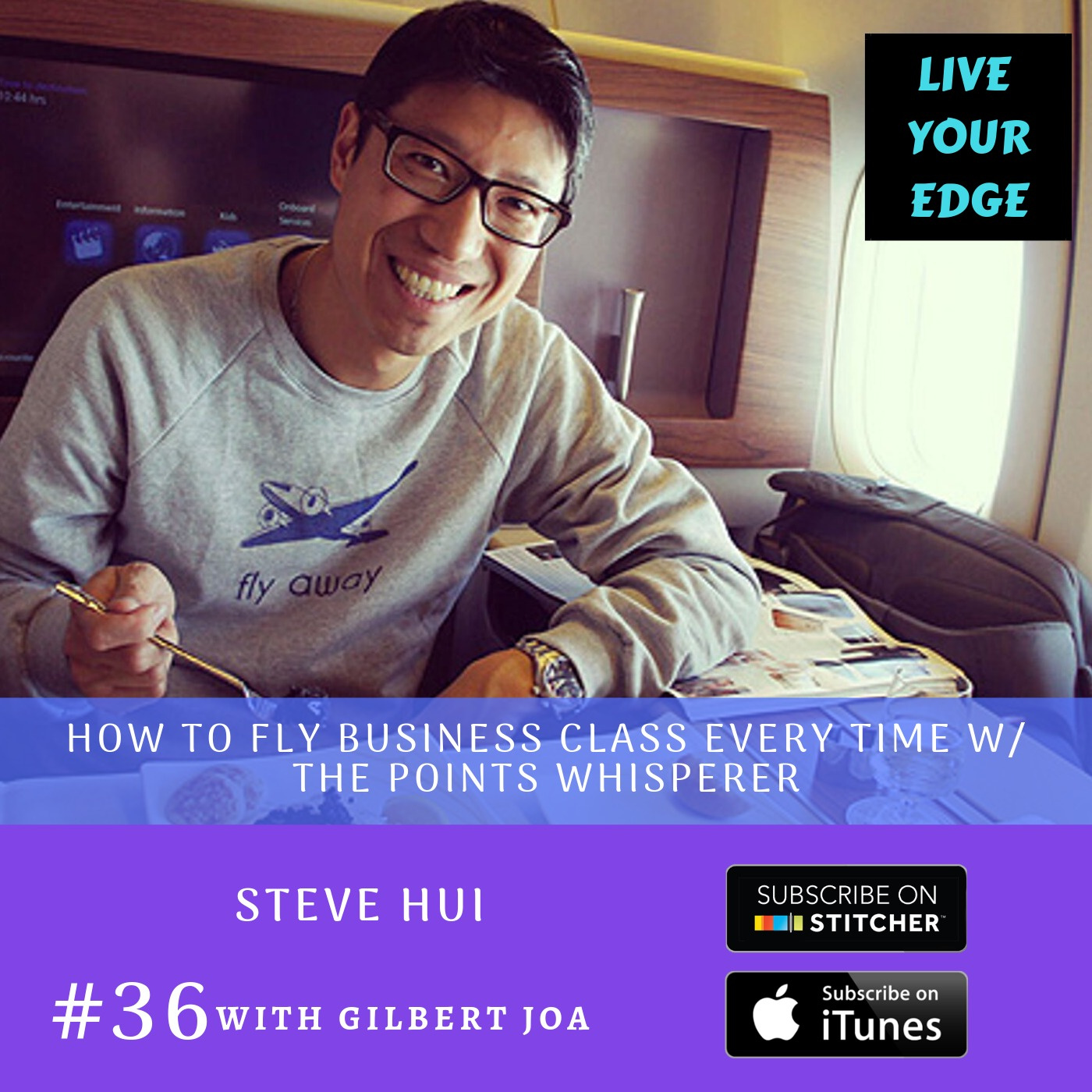 How to Fly Business Class Every Time w/ The Points Whisperer (Steve Hui) episode artwork