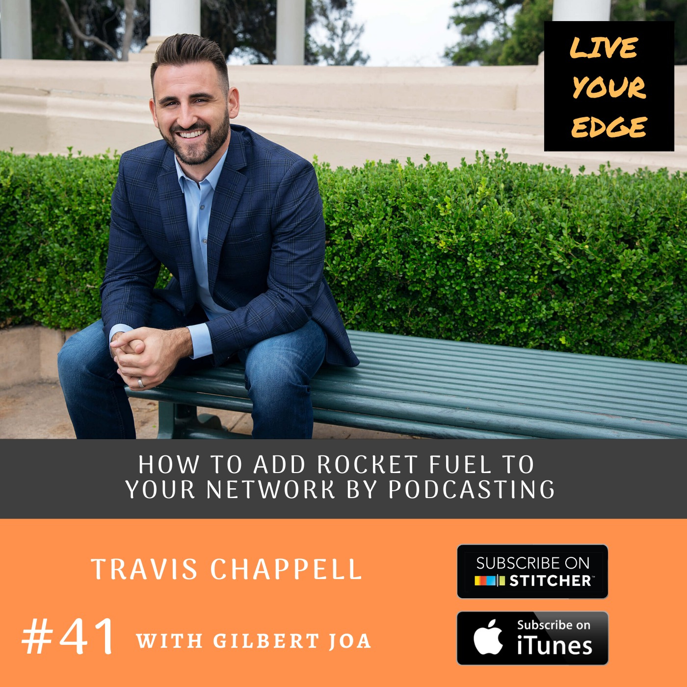 How to Add Rocket Fuel to Your Network by Podcasting w/ Travis Chappell episode artwork