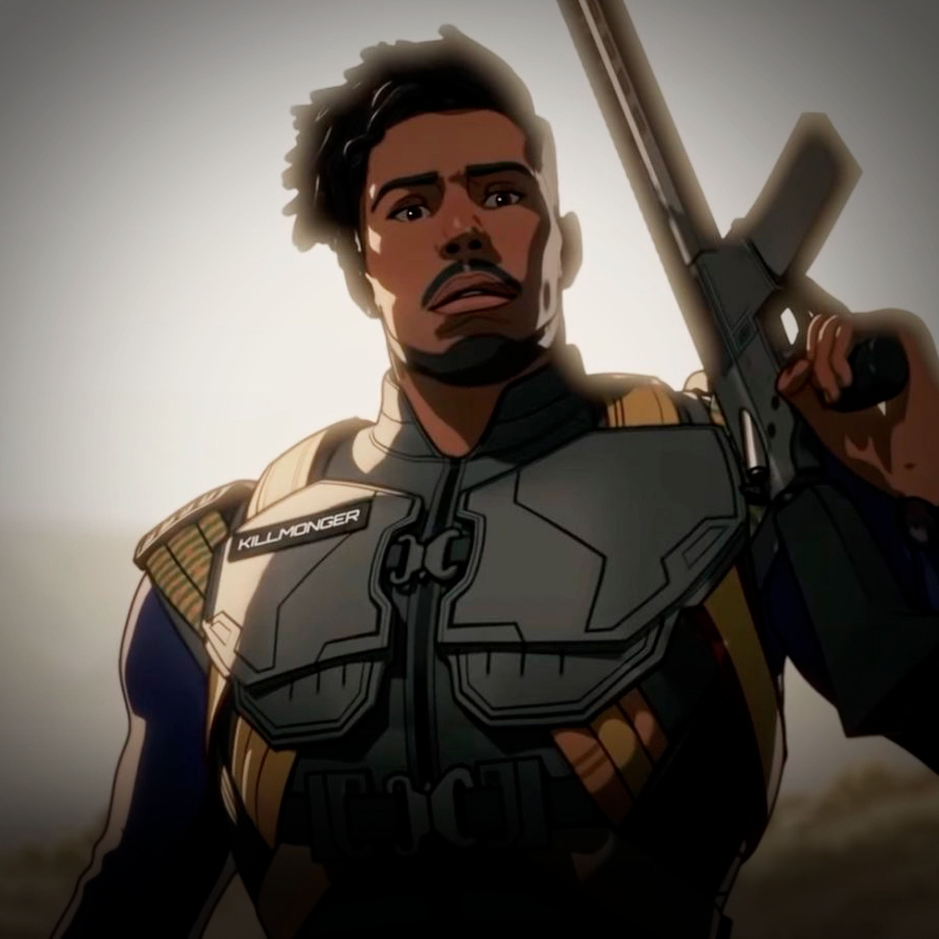 85 - What If...?, E06: '¿Qué pasaría si... Killmonger rescatara a Tony Stark?' episode artwork
