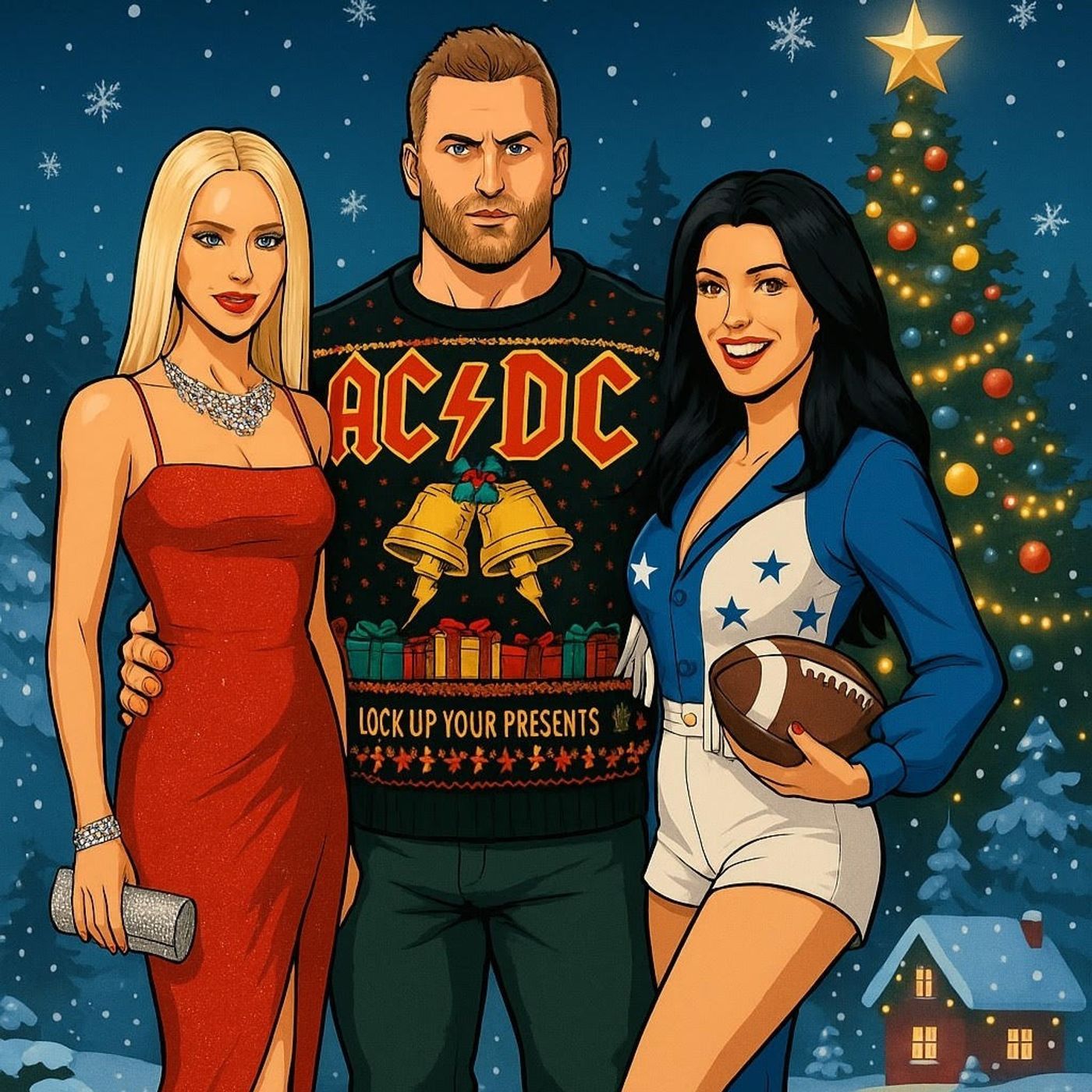 ep. 245: "Christmas needs a woman's tw*t, I mean touch" feat. Scarlett Hampton, Keanu C Thompson, Geno Bisconte, Matt Mead, Stevie Lew! episode artwork