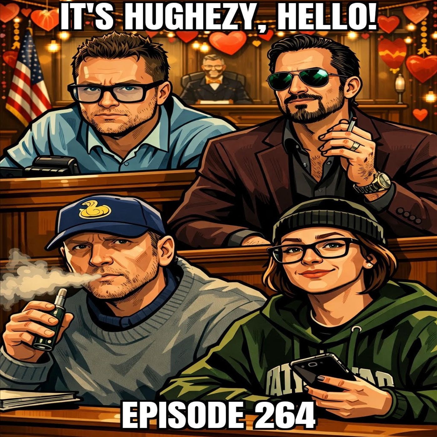 ep. 264: Kyle Rittenhouse vs Johnny Depp feat. Nick Rekieta, Schmuel Buckman & Little Lemmi episode artwork