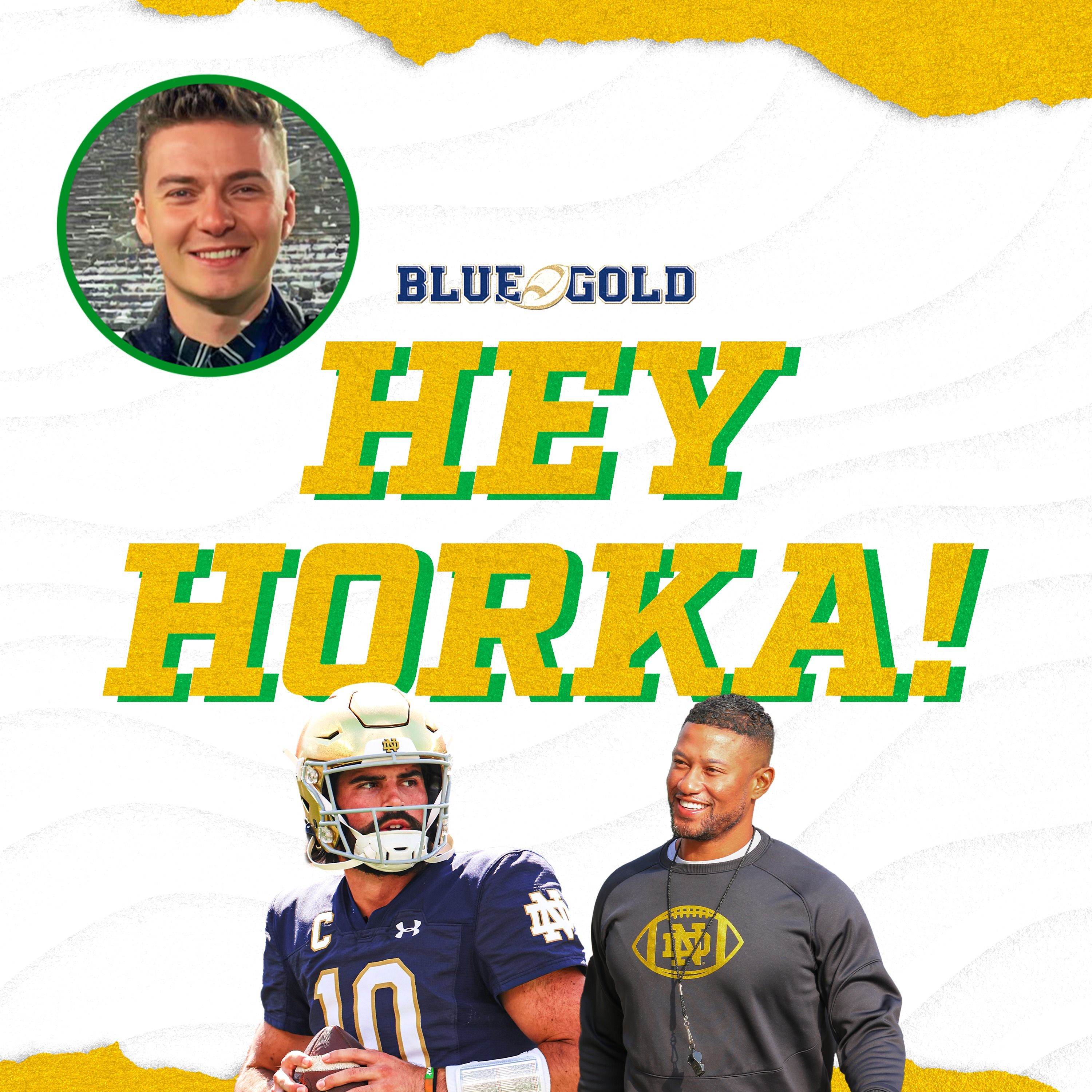 Hey Horka! Should Notre Dame start Riley Leonard or Steve Angeli vs. Purdue? What's wrong with ND?
