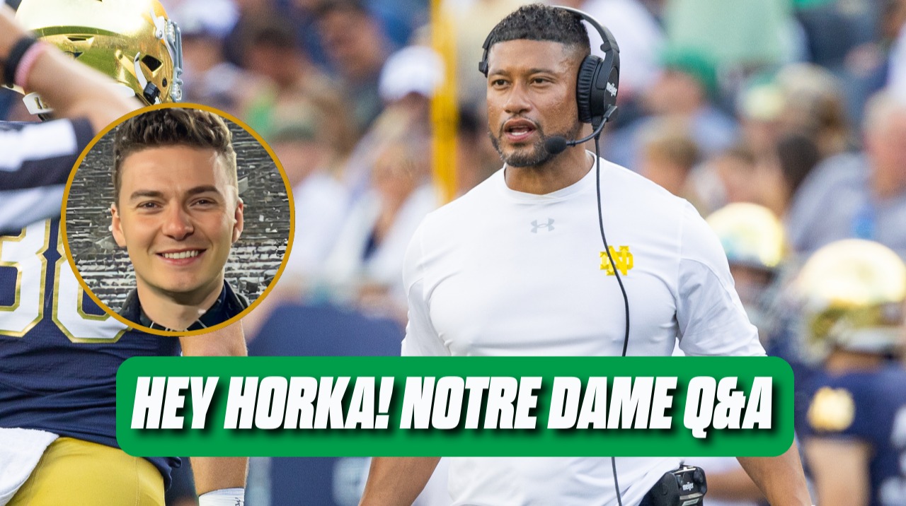 Hey Horka! What's the fallout for Notre Dame if ND loses to Louisville? The narrative if ND wins?