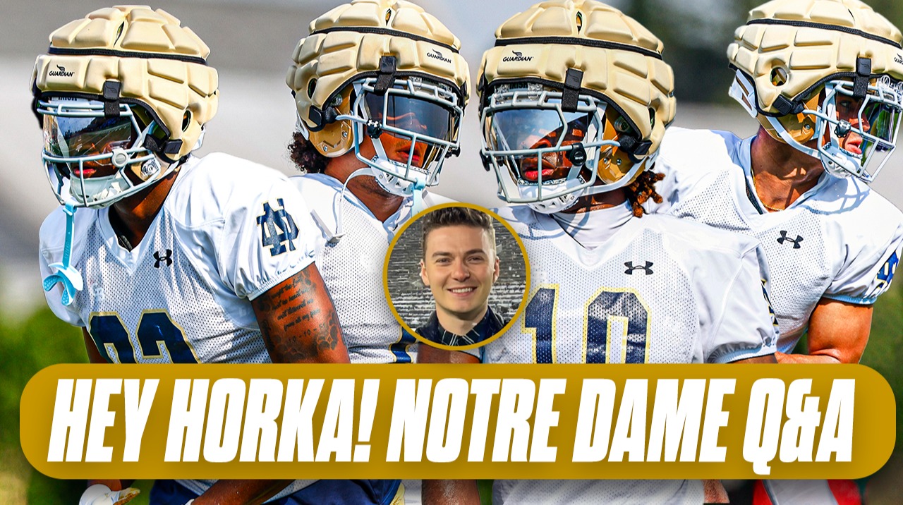 Hey Horka! Which Notre Dame O-Linemen should start at Texas A&M? Are Irish WRs still a concern?