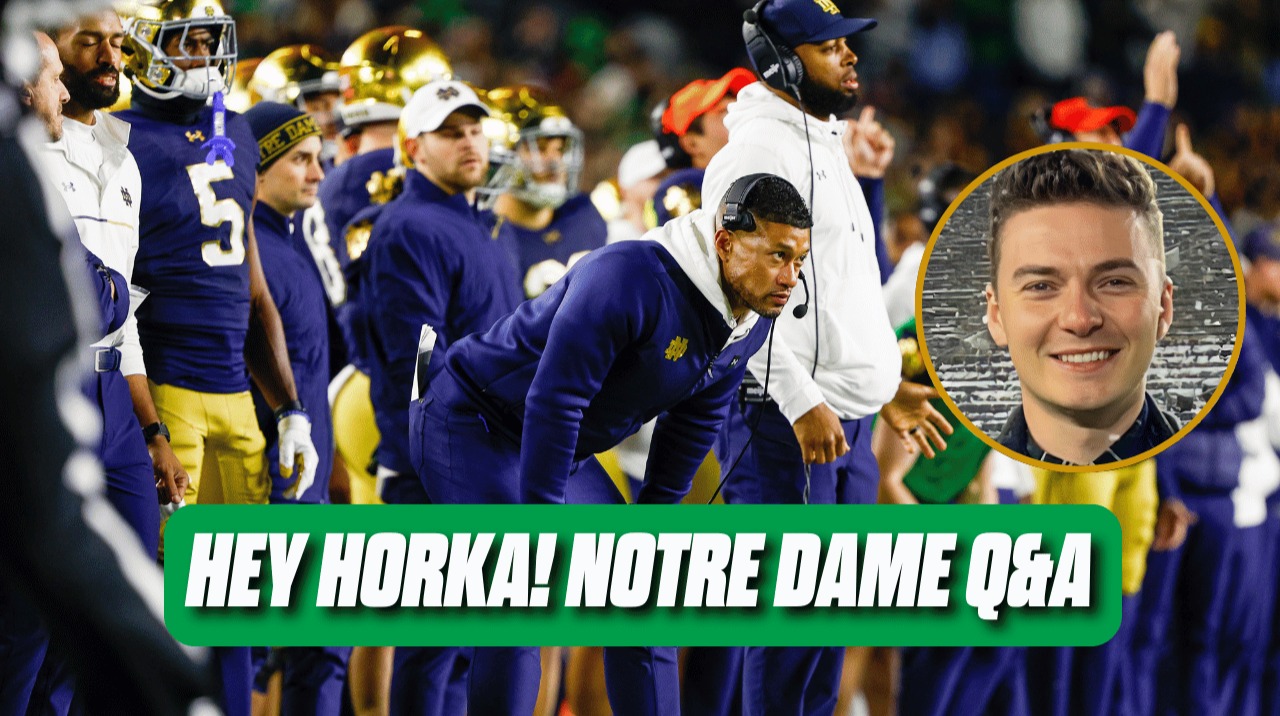 Hey Horka! Would Notre Dame losing to Indiana in the CFP be a 'complete embarrassment' for ND?