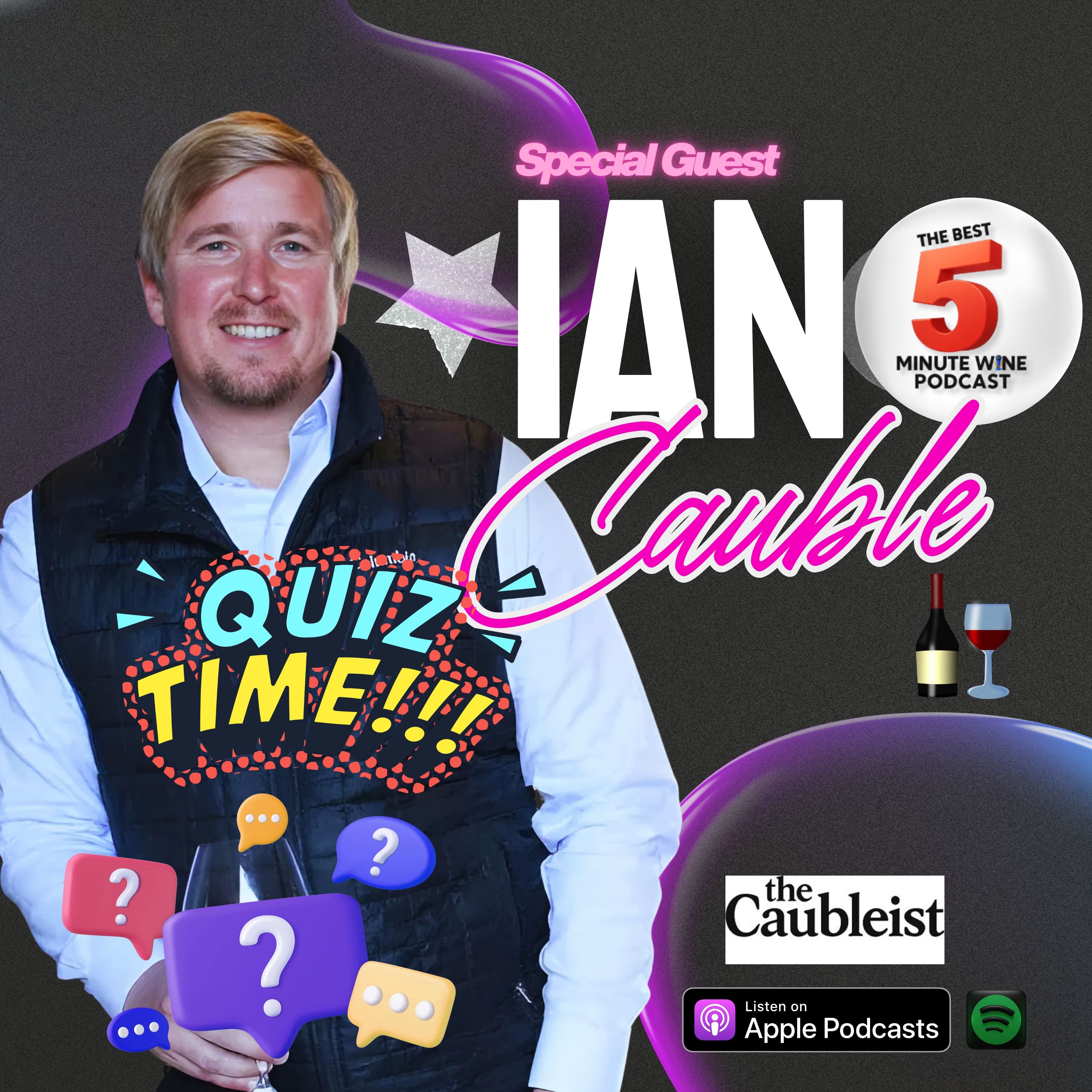Ian Cauble - Only Real Listeners Will Pass This Wine Quiz 😳