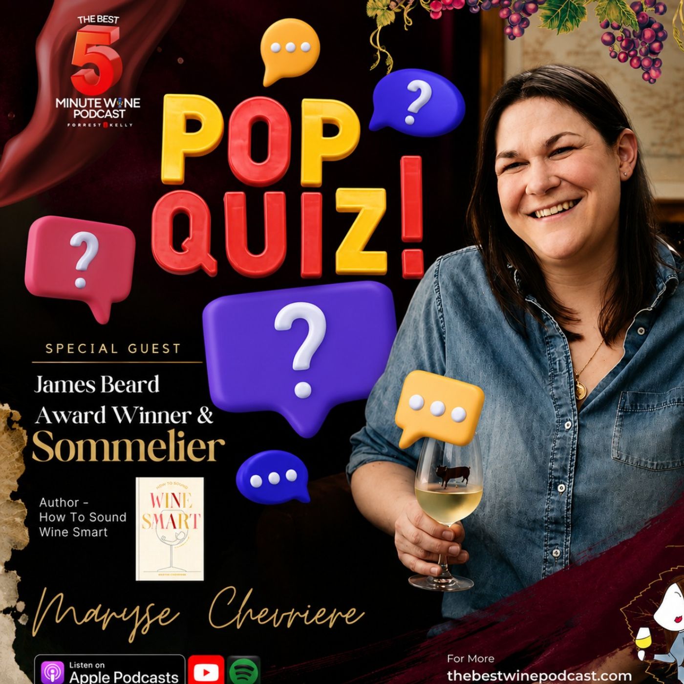 Maryse Wrote the Book on Wine Smart — Now Take the Quiz