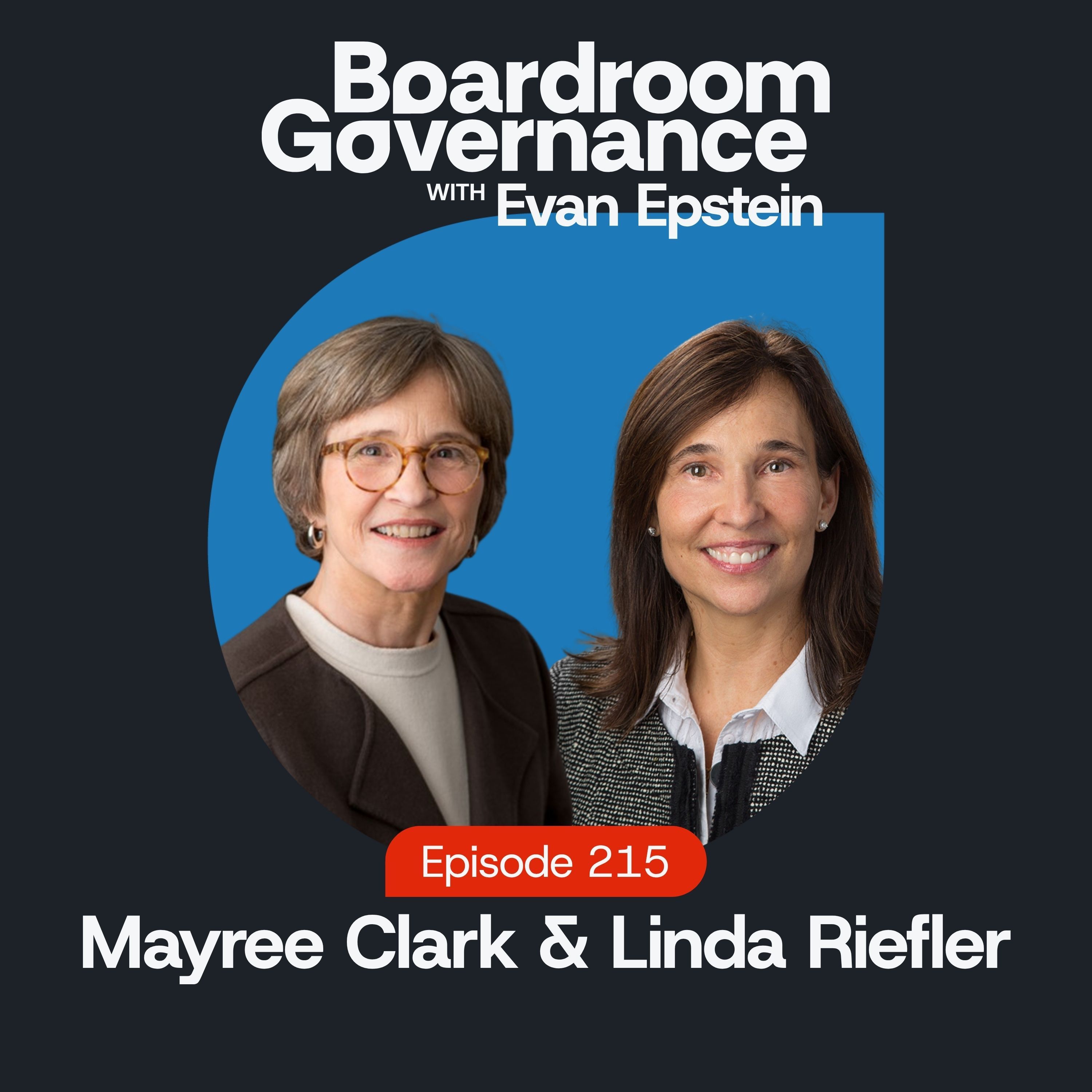 Mayree Clark and Linda Riefler: Leading-Edge Stewardship in the Boardroom Episode cover