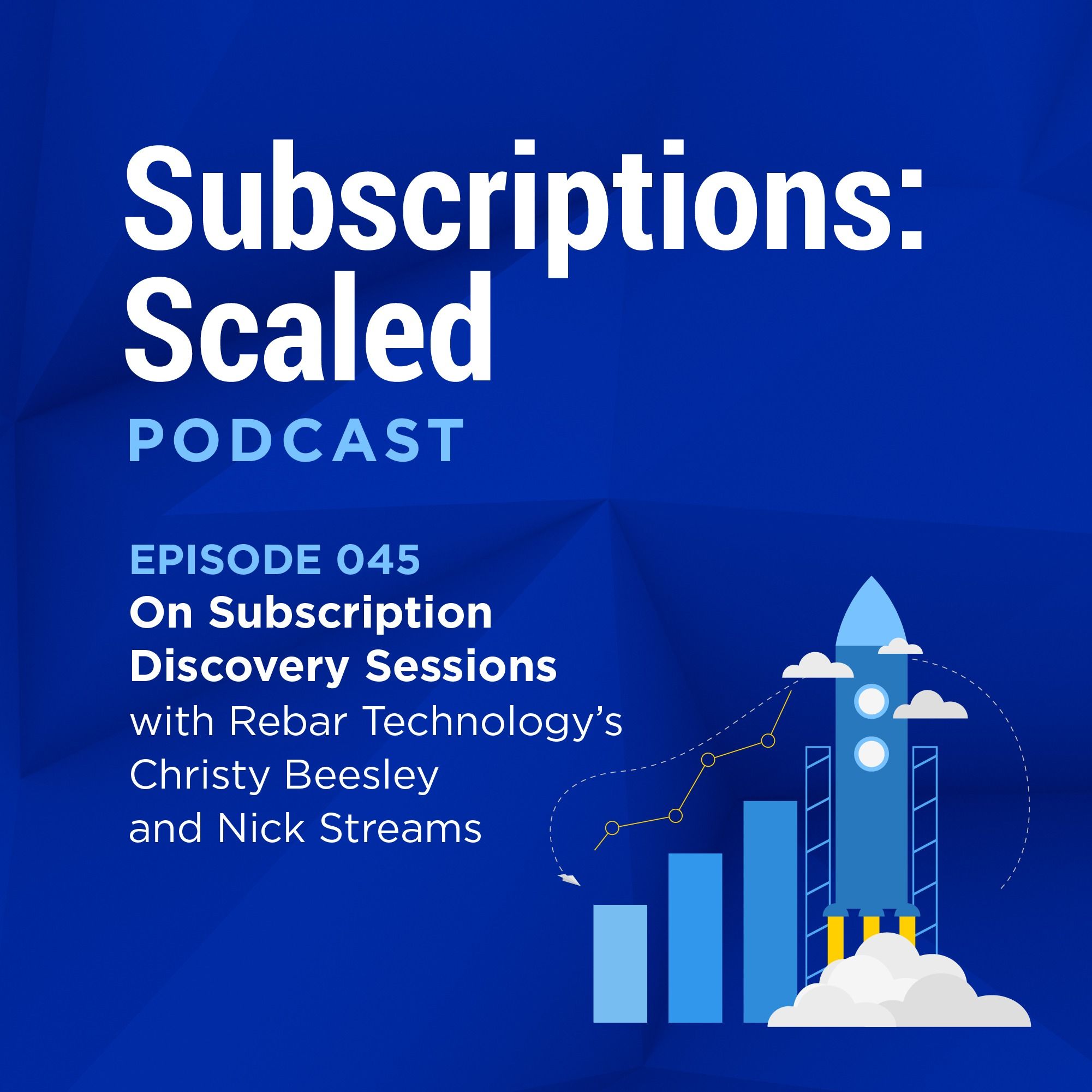cover of episode On Subscription Discovery Sessions with Rebar Technology’s Christy Beesley and Nick Streams