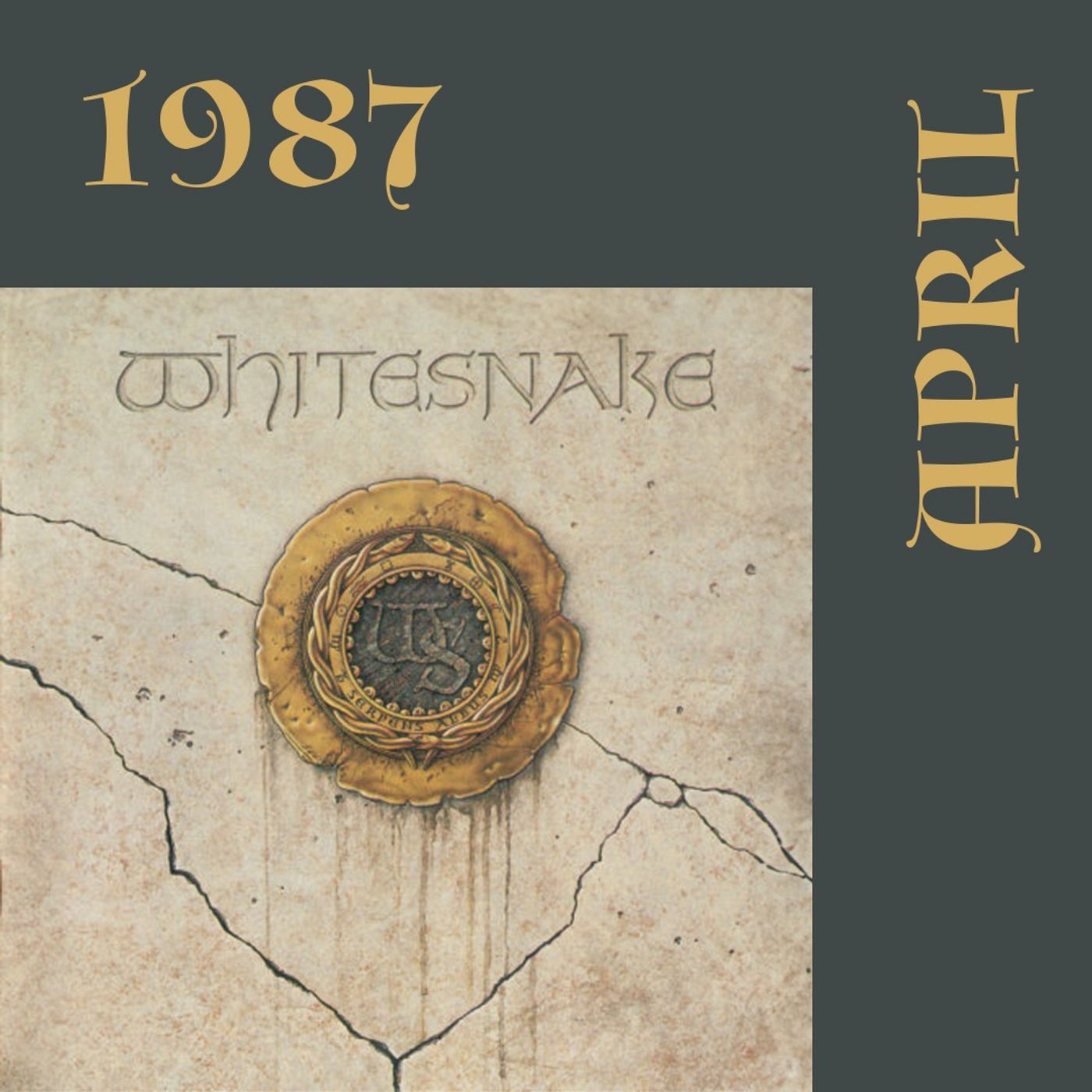 1987 - April:  Whitesnake  