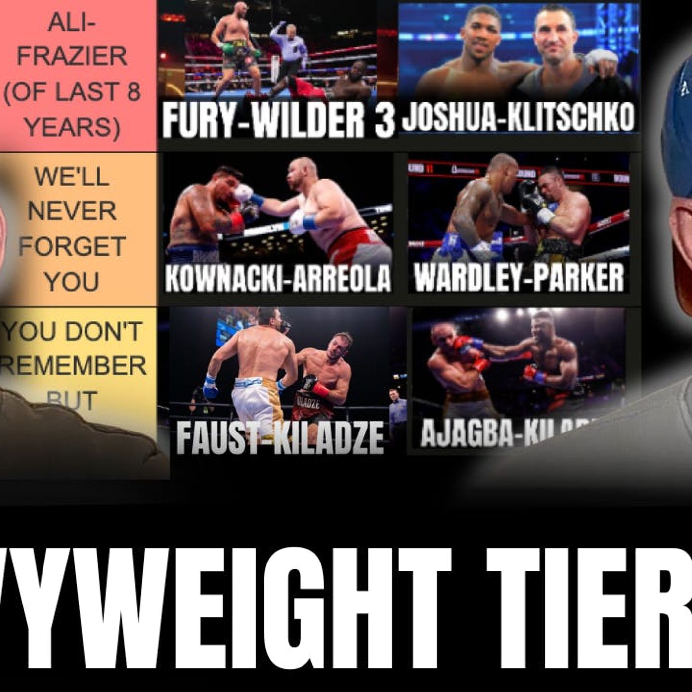 423 | Ranking the best heavyweight fights since 2017