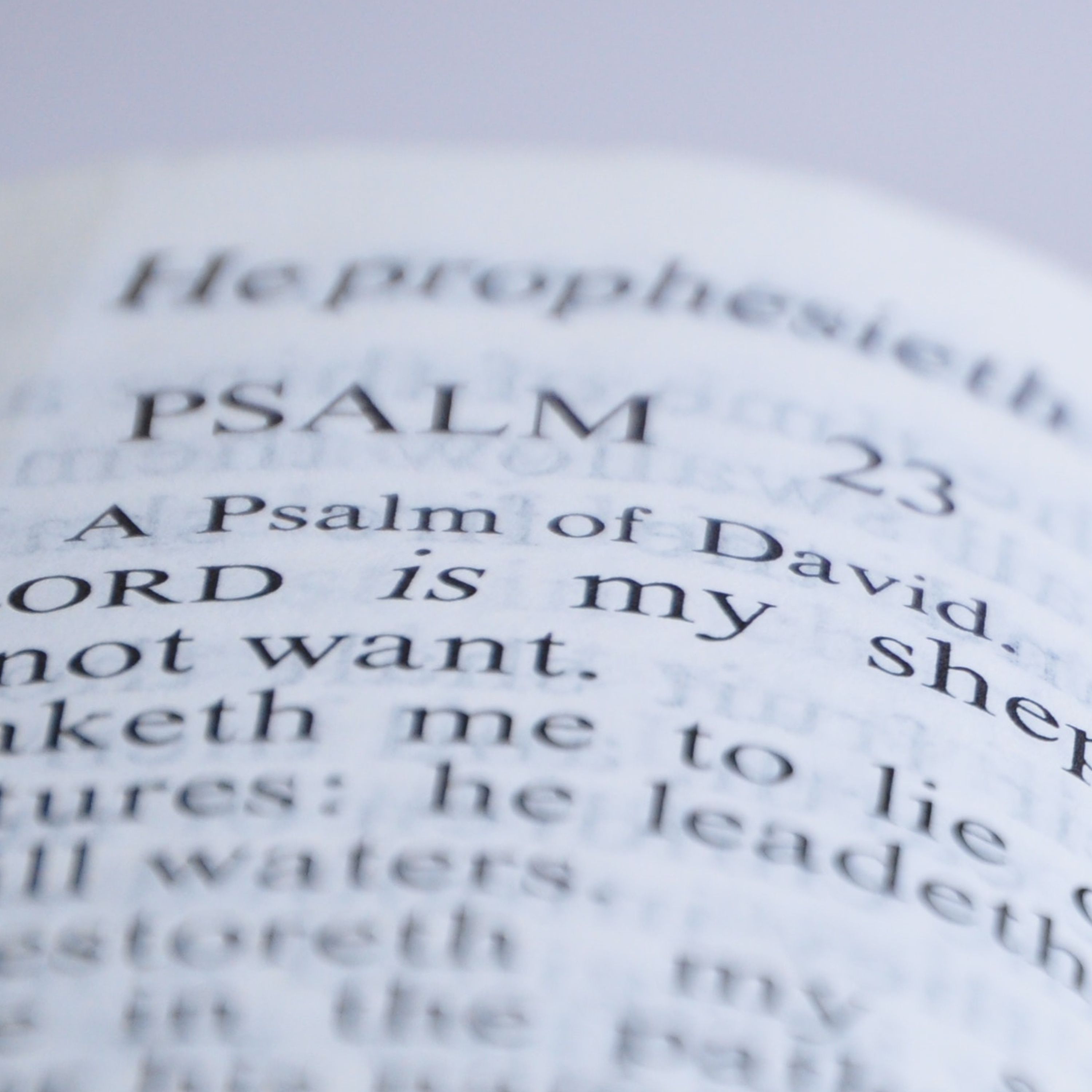 #33 Praying the Psalms