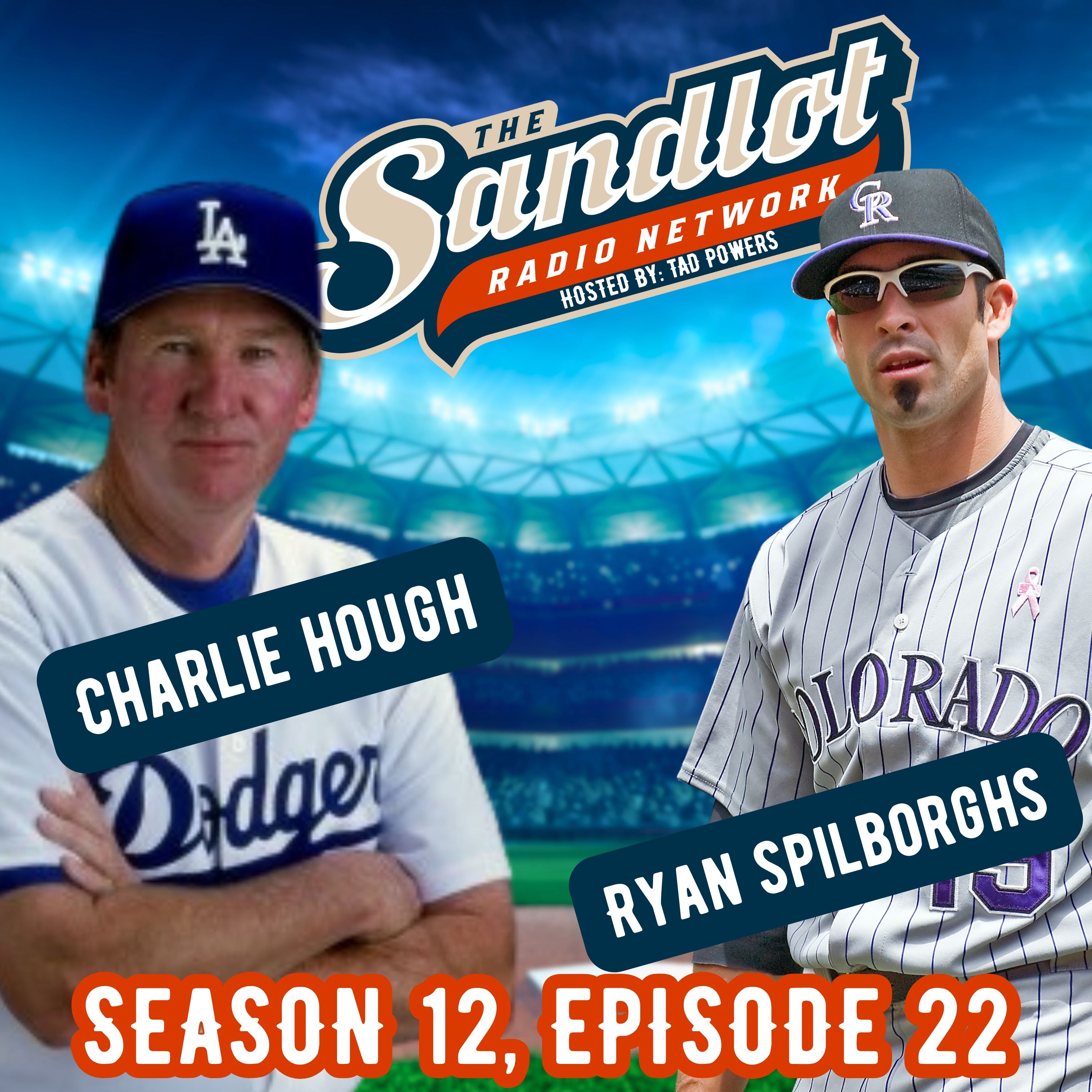 Who's Hot and Who"s Not with Spilly, Ryan Spilborgs breaks down the Nation League snd the American League. Plus Knuckleball great Charlie Hough episode artwork