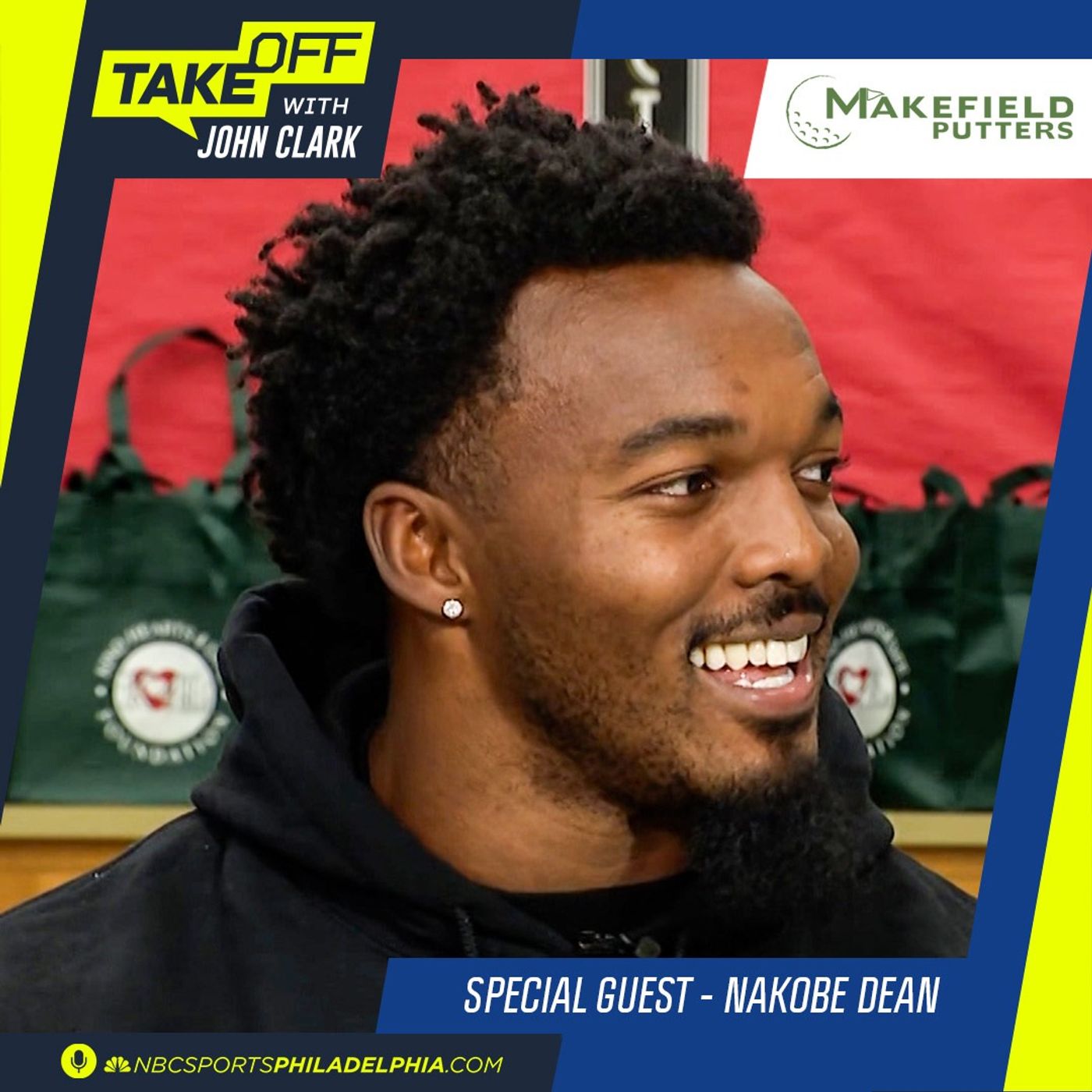 Nakobe Dean on the Eagles' defense, playing with Georgia teammates & giving back to Philly