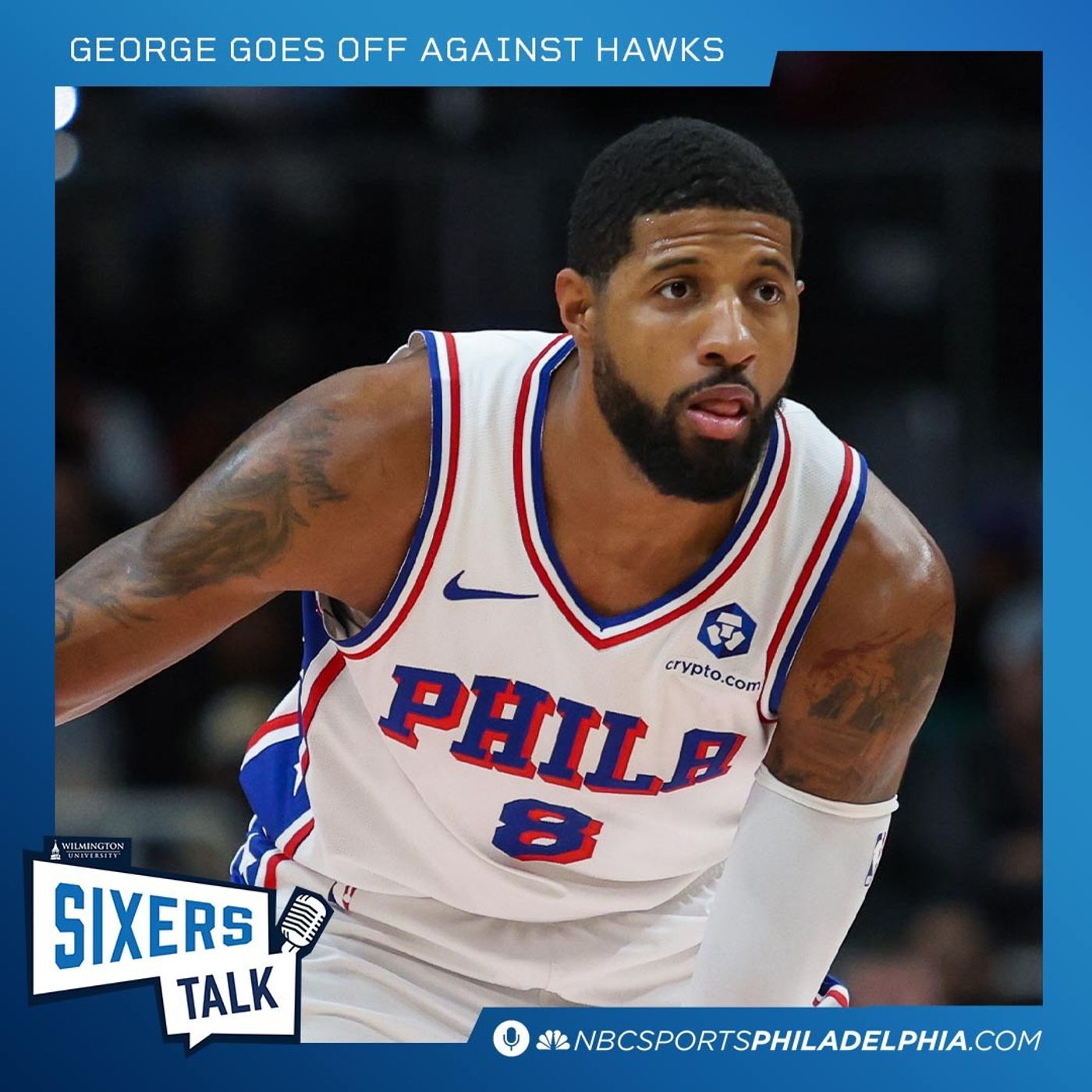 Paul George plays his best game as a Sixer & a controversial ending vs Hawks