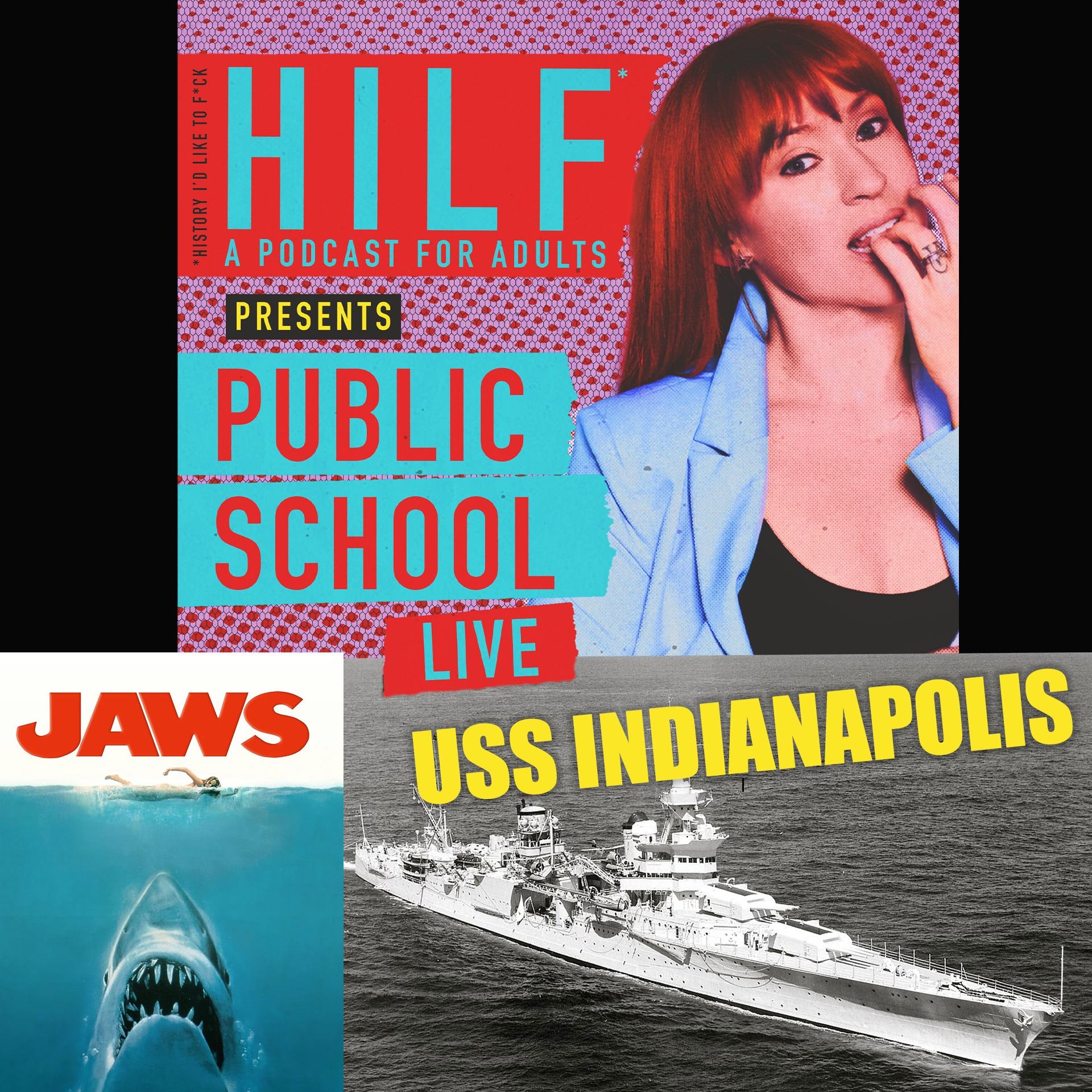 HILF 95 - The Tragedy of the USS Indianapolis with Mark Decarlo [RECORDED LIVE]