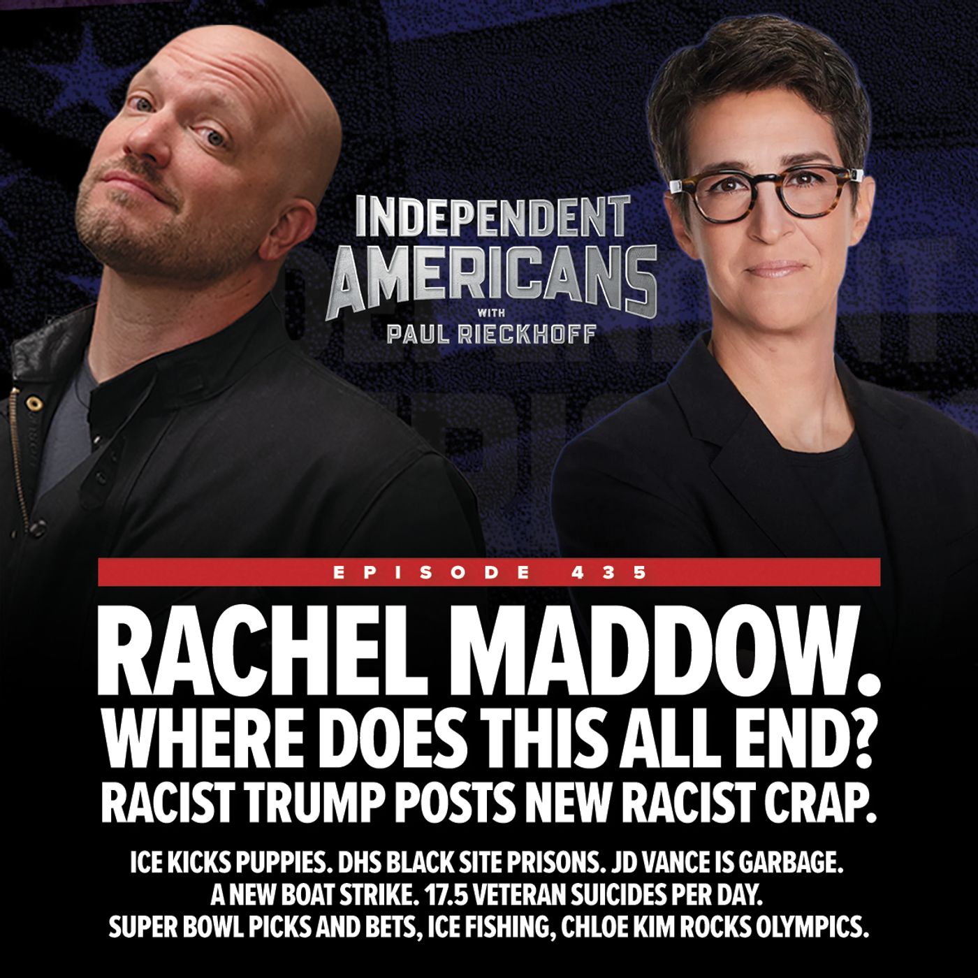 Rachel Maddow. Where Does This All End? Racist Trump Posts New Racist Crap.