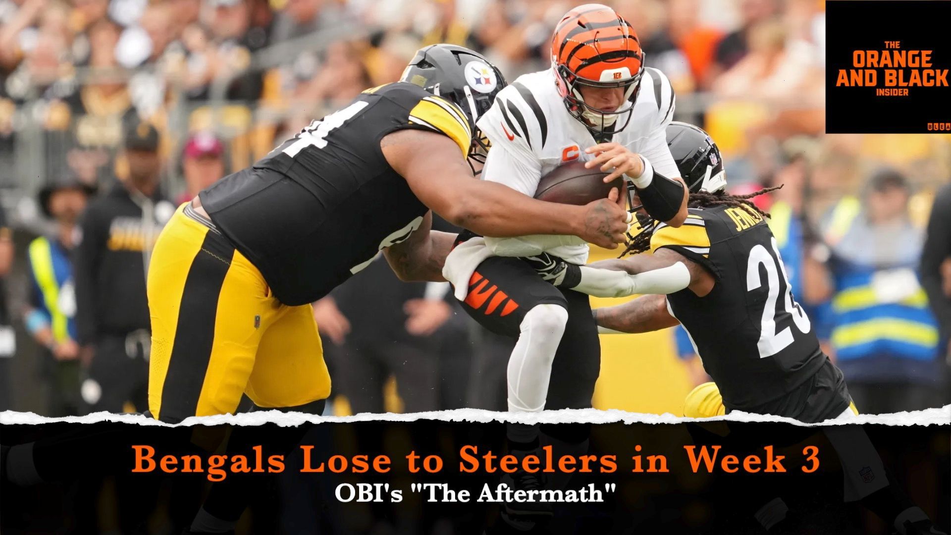 Bengals Drop a Heartbreaker vs. Steelers: OBI's "The Aftermath" episode artwork