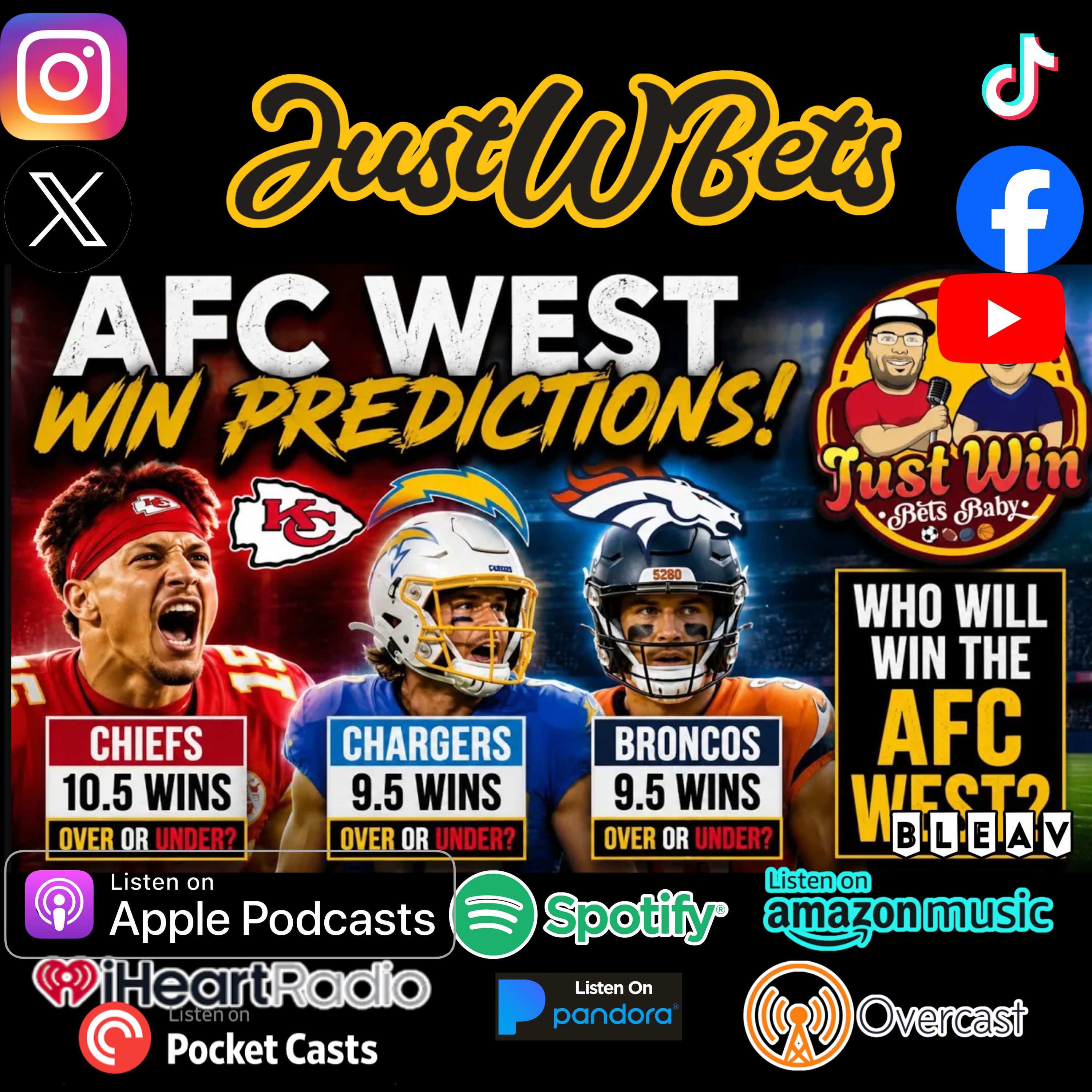 Just Win Bets Baby Show for (7.24.26) episode artwork