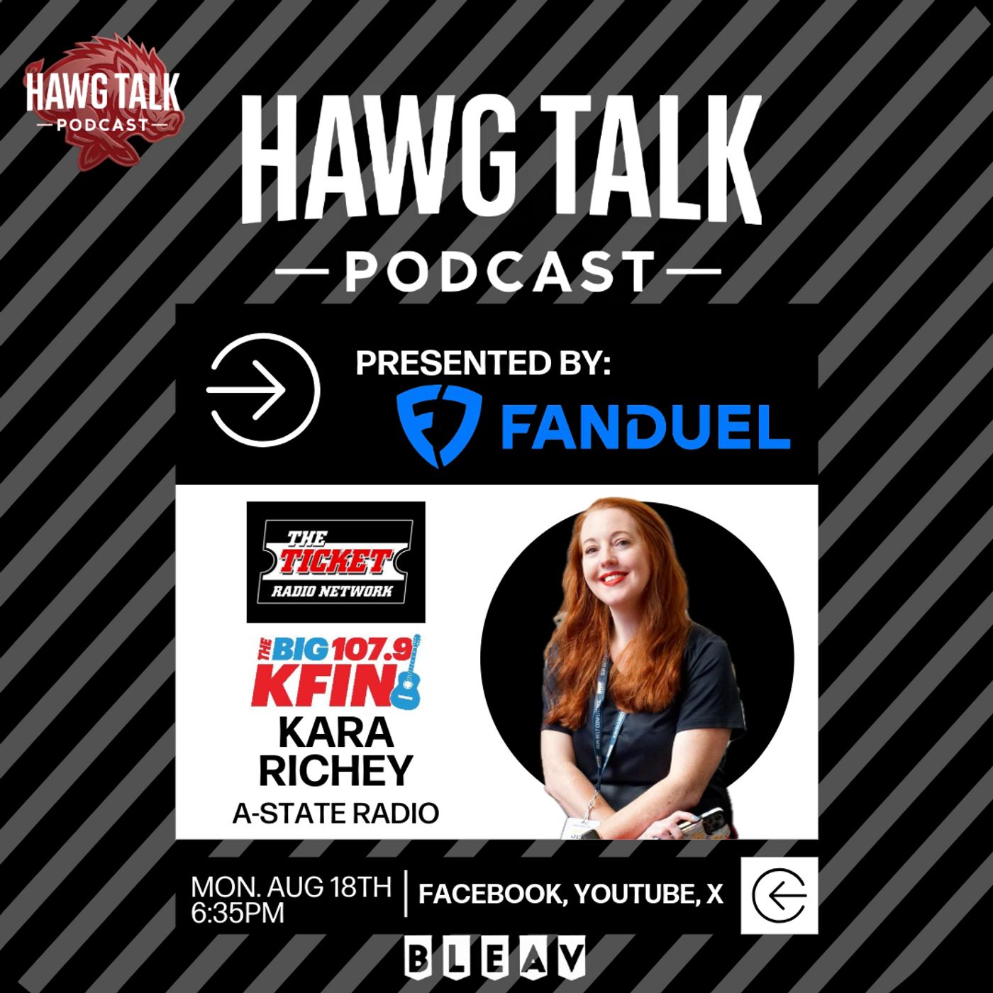 Kara Richey: The Ticket Radio Network and Red Wolves Pregame host. episode artwork