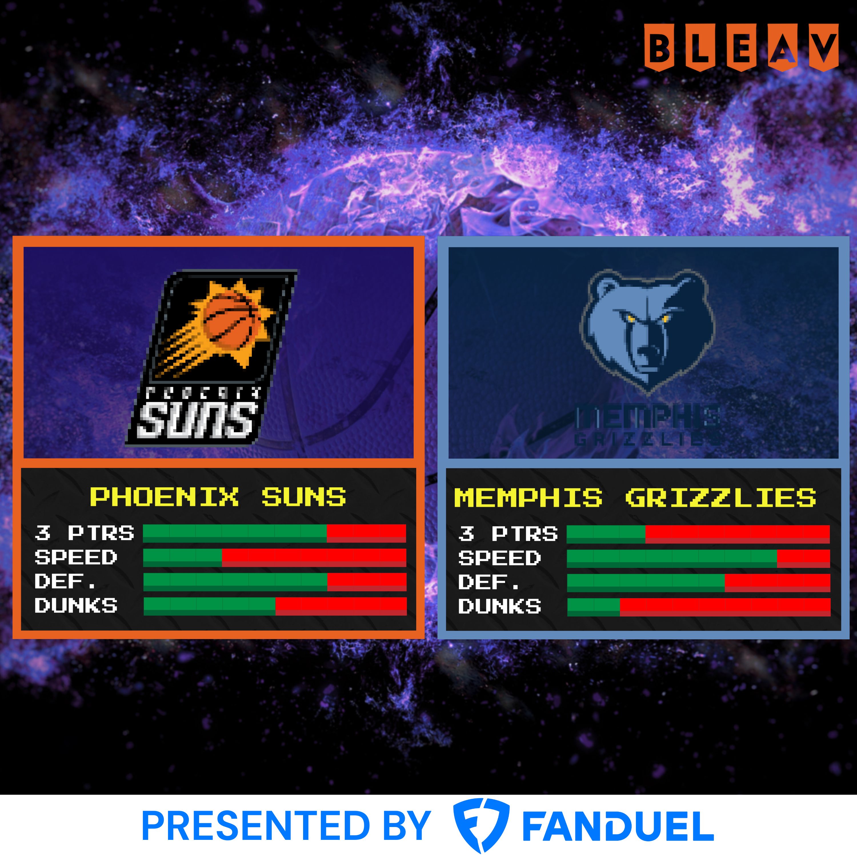 Suns Rain Three's and BBQ Memphis