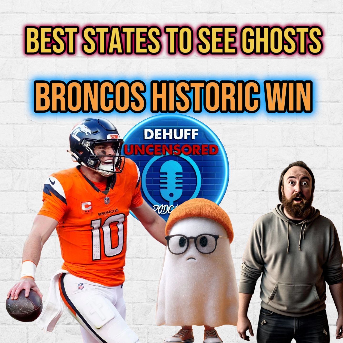 Best states to see a ghost | Broncos historic win over the Giants Best states to see a ghost | Broncos historic win over the Giants