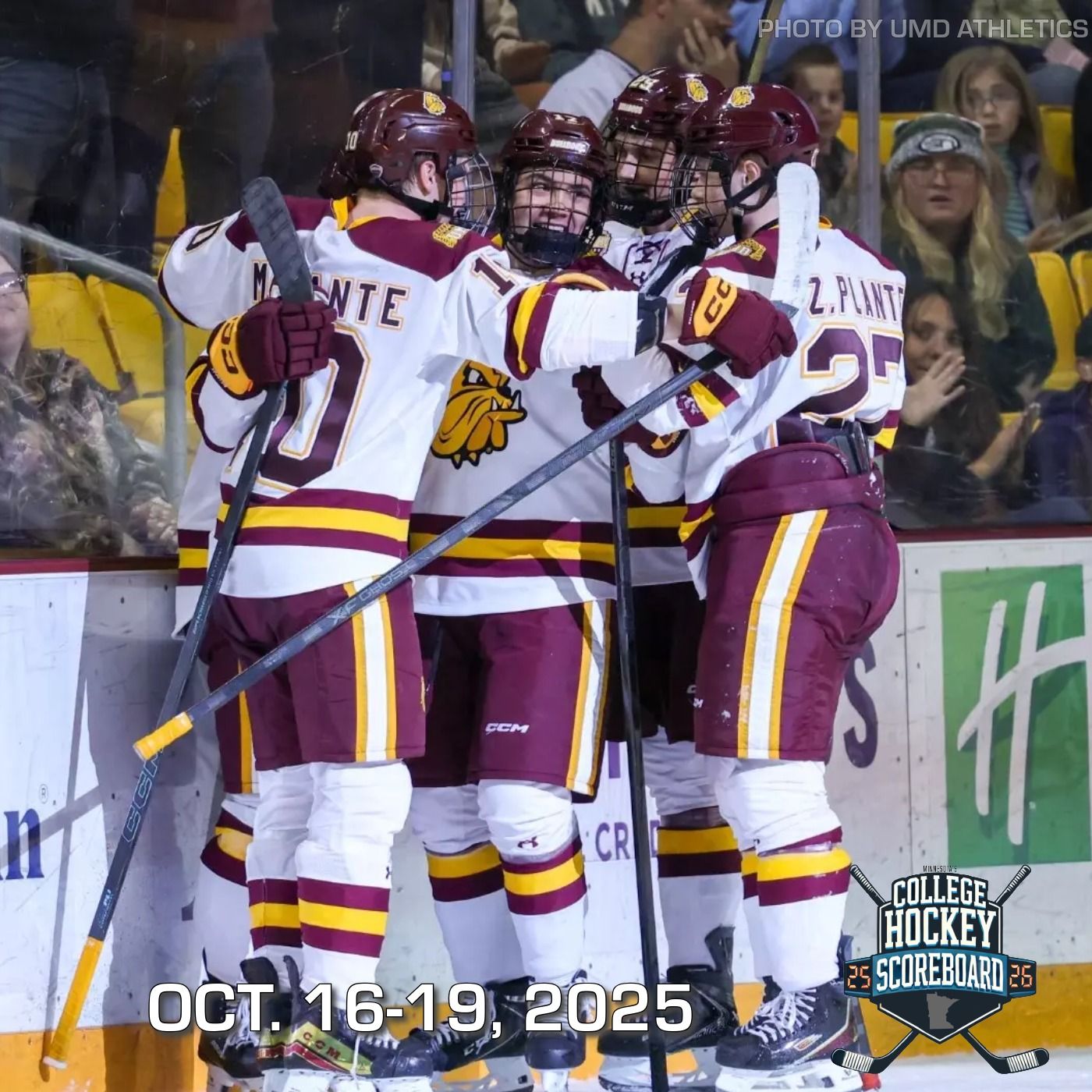 College Hockey Scoreboard Show - Takes 5 GOALS TO WIN in a North Dakota vs. Gophers Game! | ALL NCAA Hockey Updates 10-19-2025