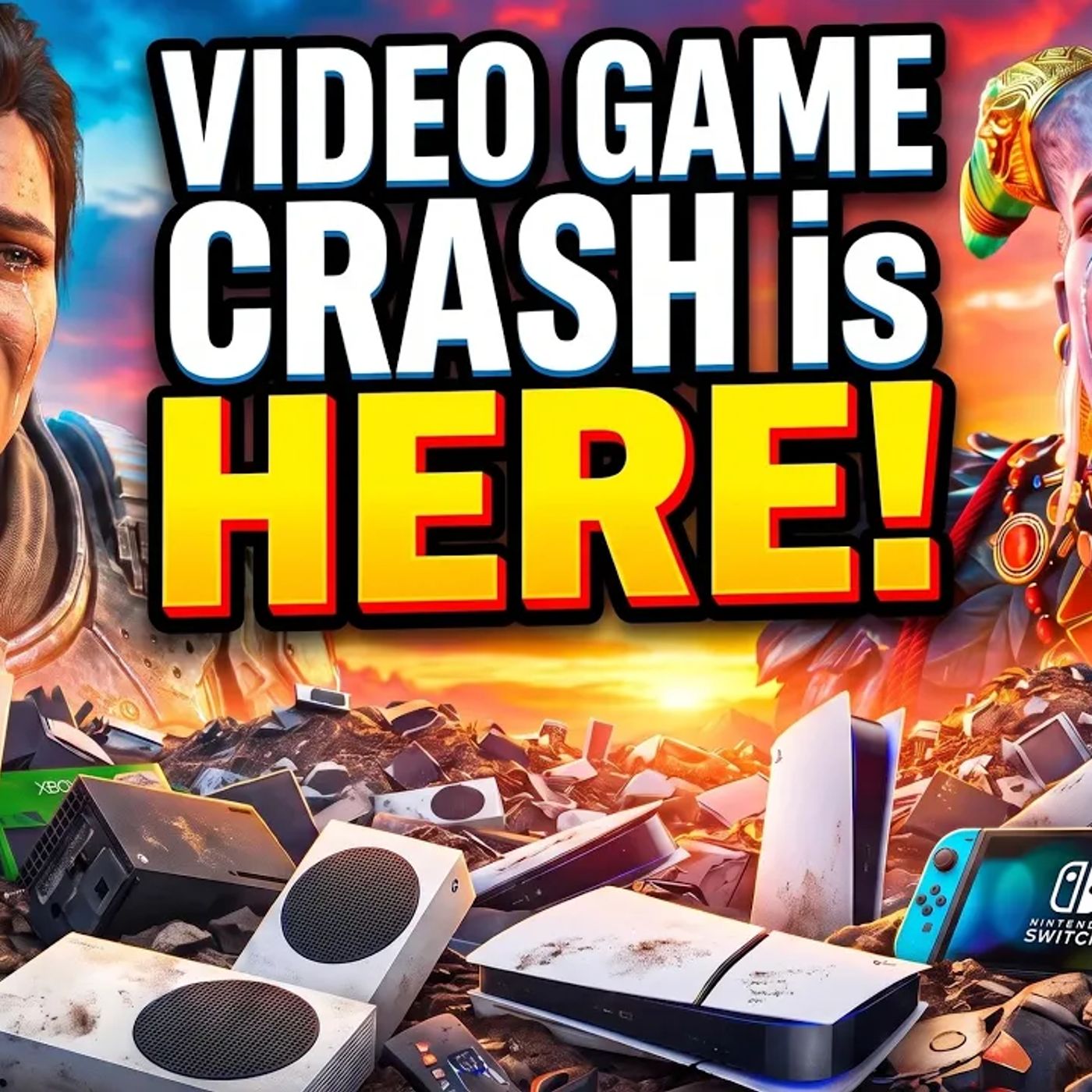 VIDEO GAME CRASH 2.0 is HERE! New Console Sales PLUMMET!