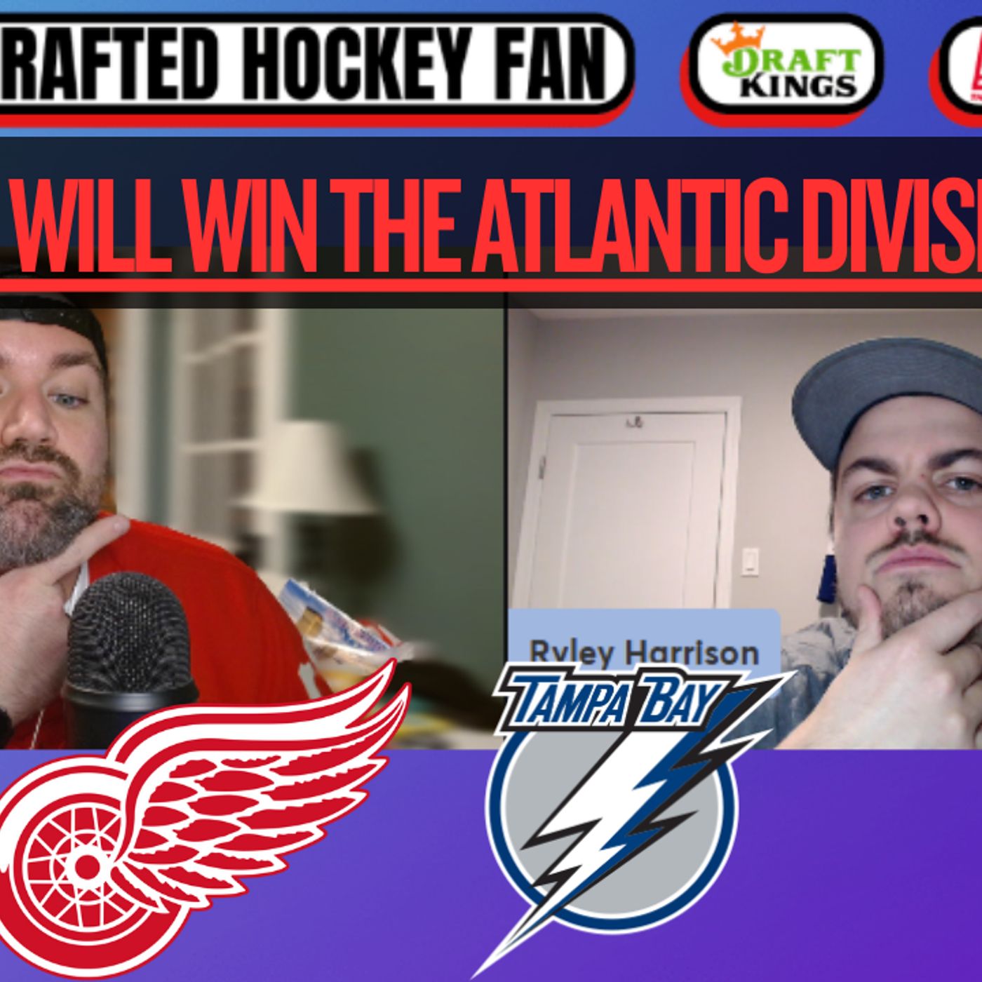 Battle of the Atlantic Division: Detroit Red Wings VS Tampa Bay Lightning