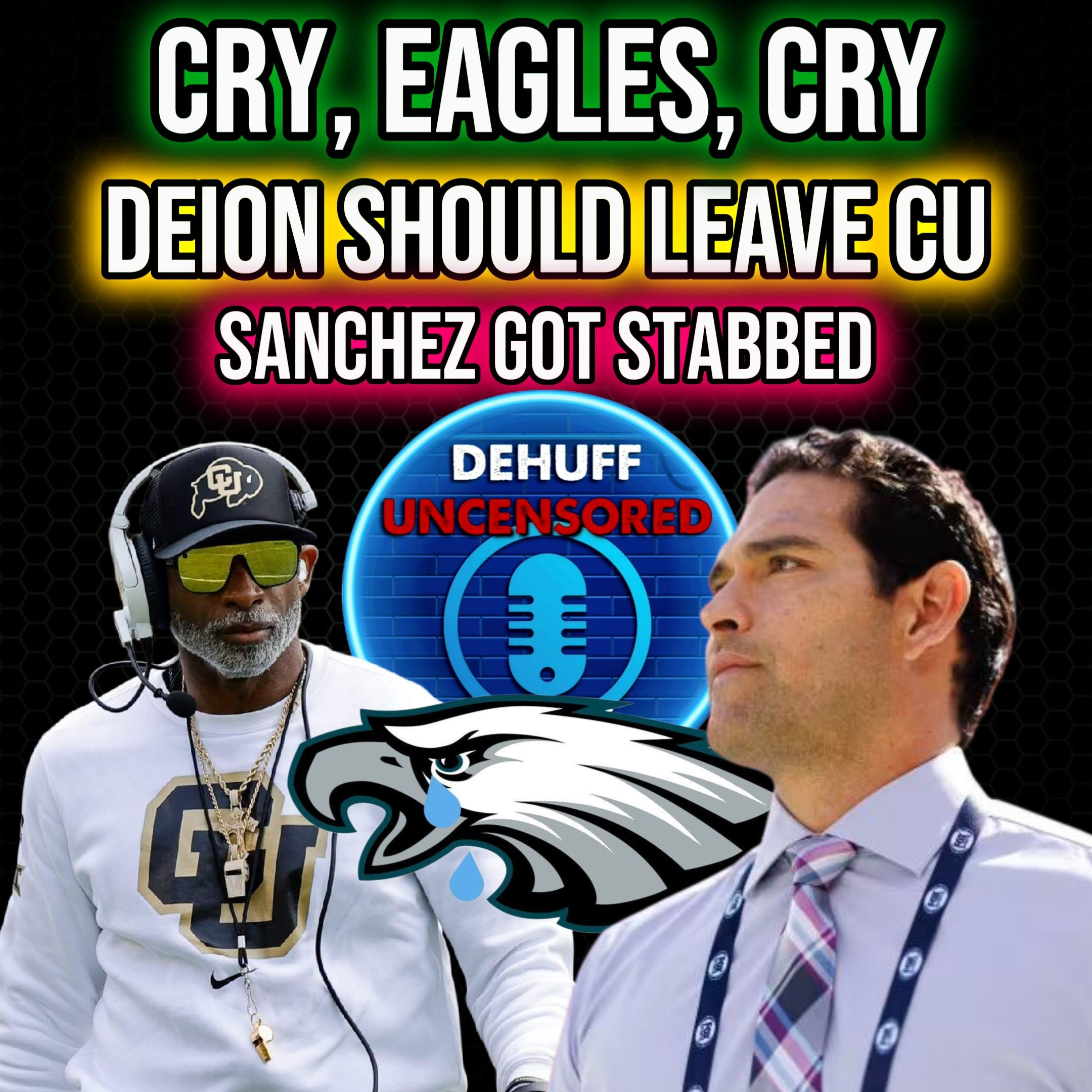 Mark Sanchez got stabbed | Deion should leave CU | How to fix Super Bowl halftime show