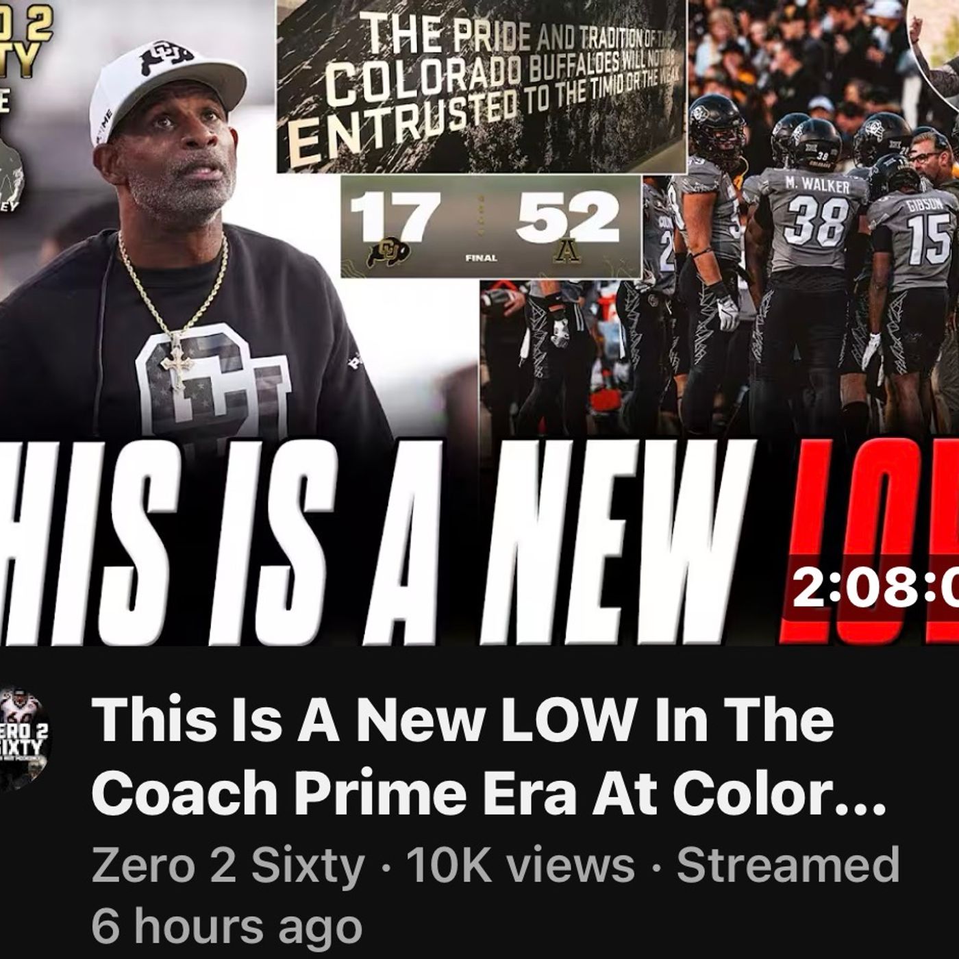 CU gets hammered at Homecoming by AZ! The GD Plane has crashed into the MNT!