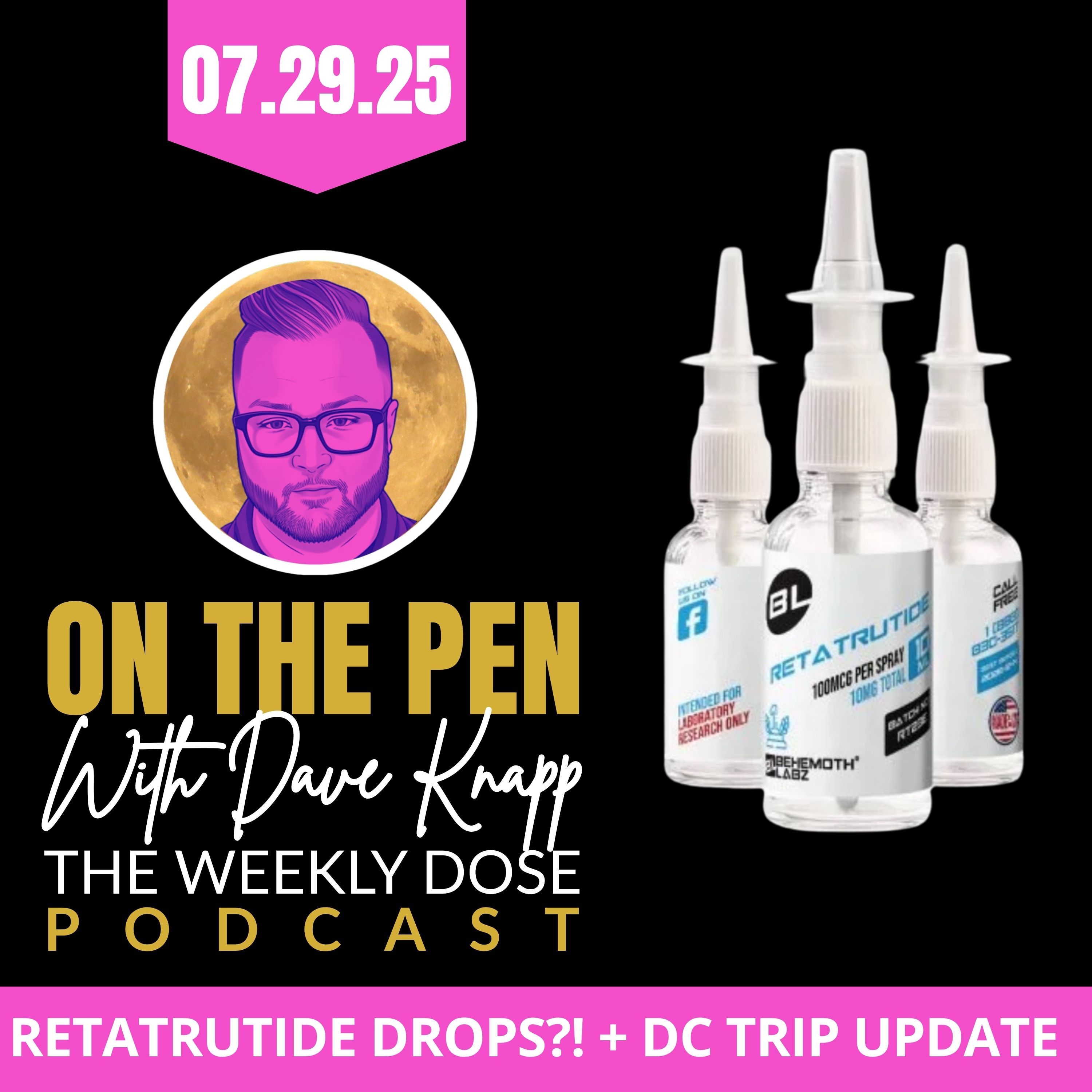 Retatrutide Drops are Crazy // OTP TWD 7.29.25