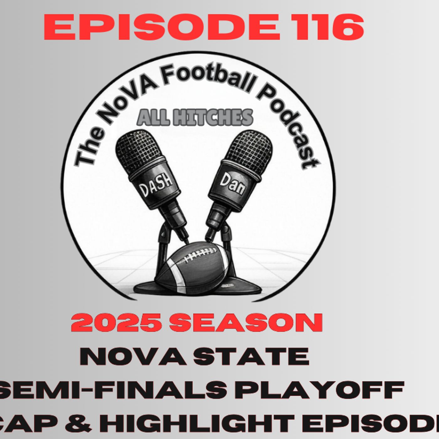 NoVA State Semi-Finals Playoff Recap and Highlight Show [EP116] -All Hitches:The Nova Football Podcast
