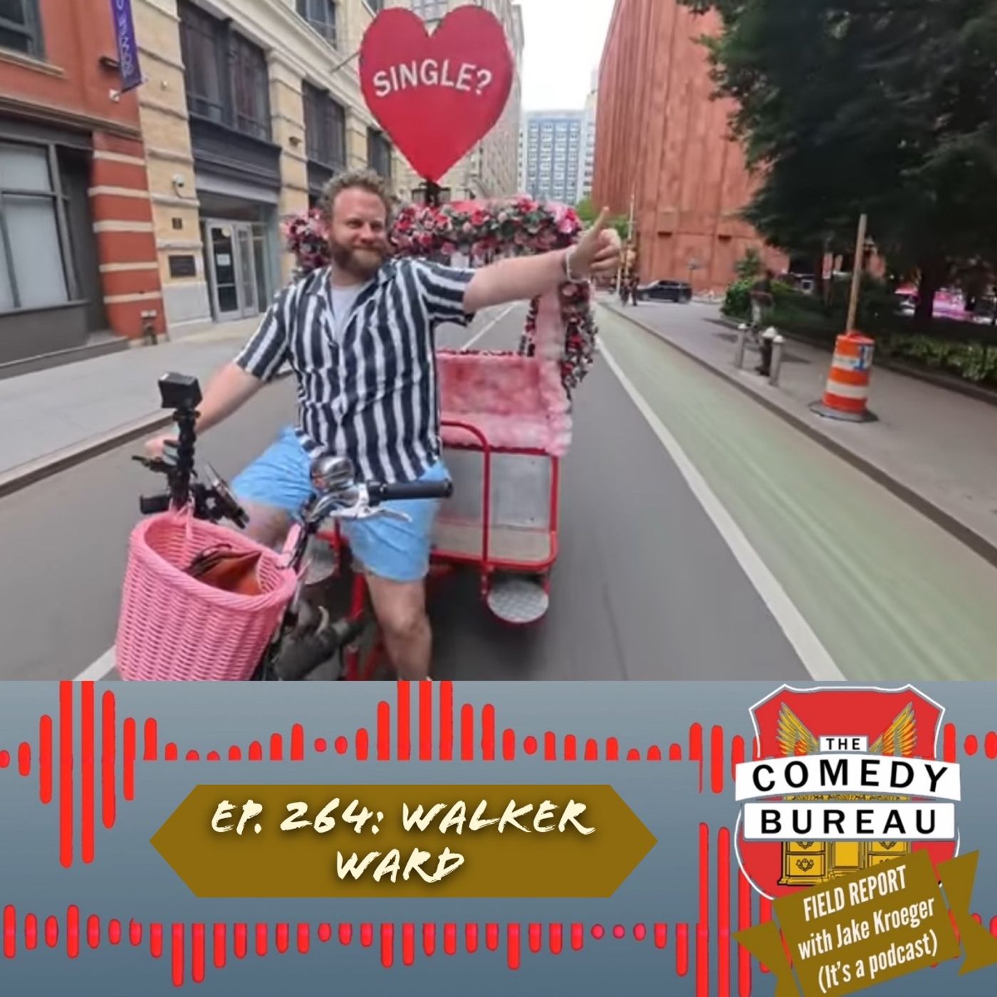 Ep. 264: Walker Ward & Pedicab Powered Blind Dating