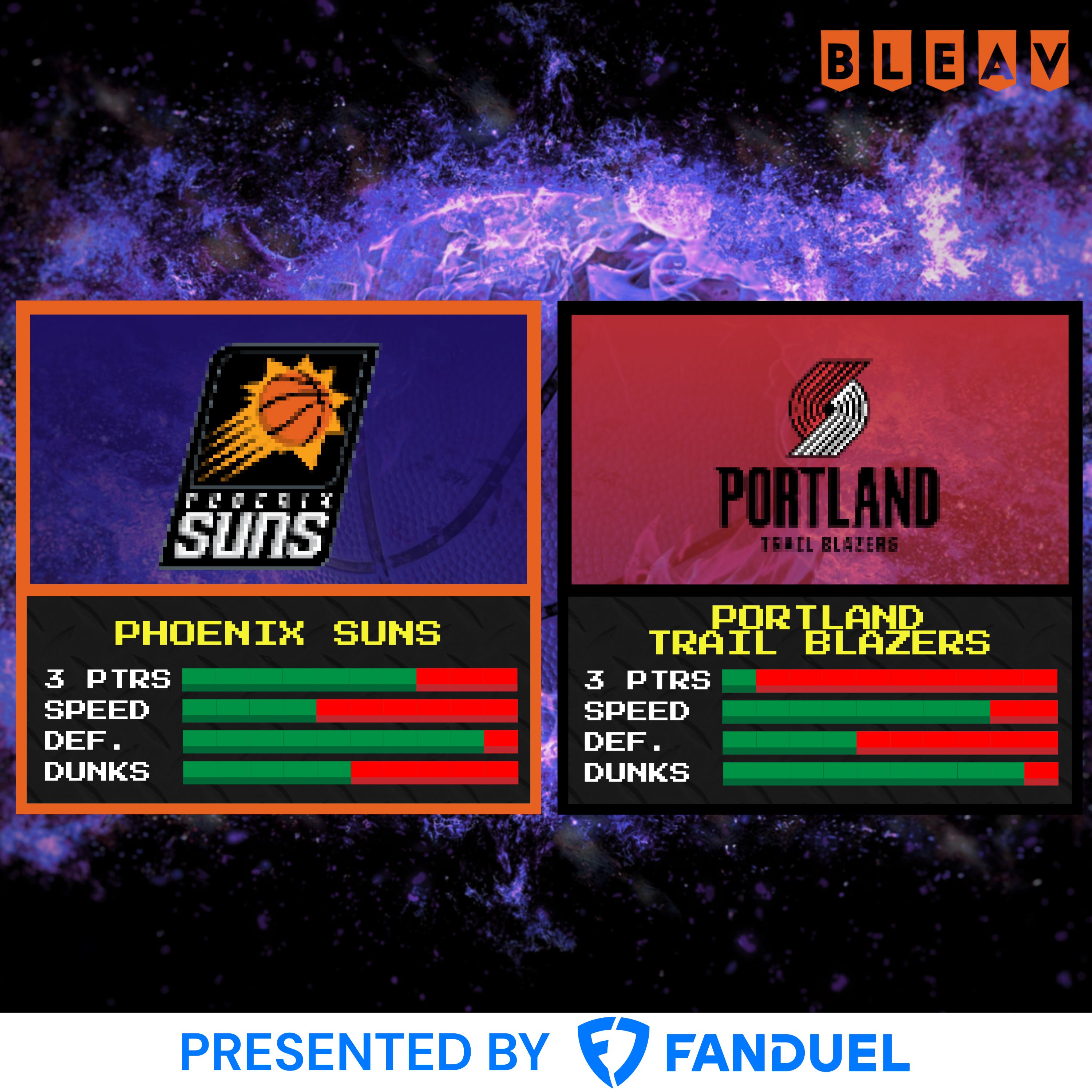 Suns @ Trail Blazers Post Game Pod