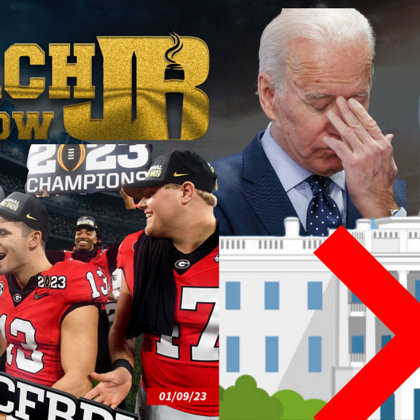 GEORGIA FOOTBALL SAYS NO TO THE WHITE HOUSE!  | CFB BREAKDOWN ON THE COACH JB SHOW