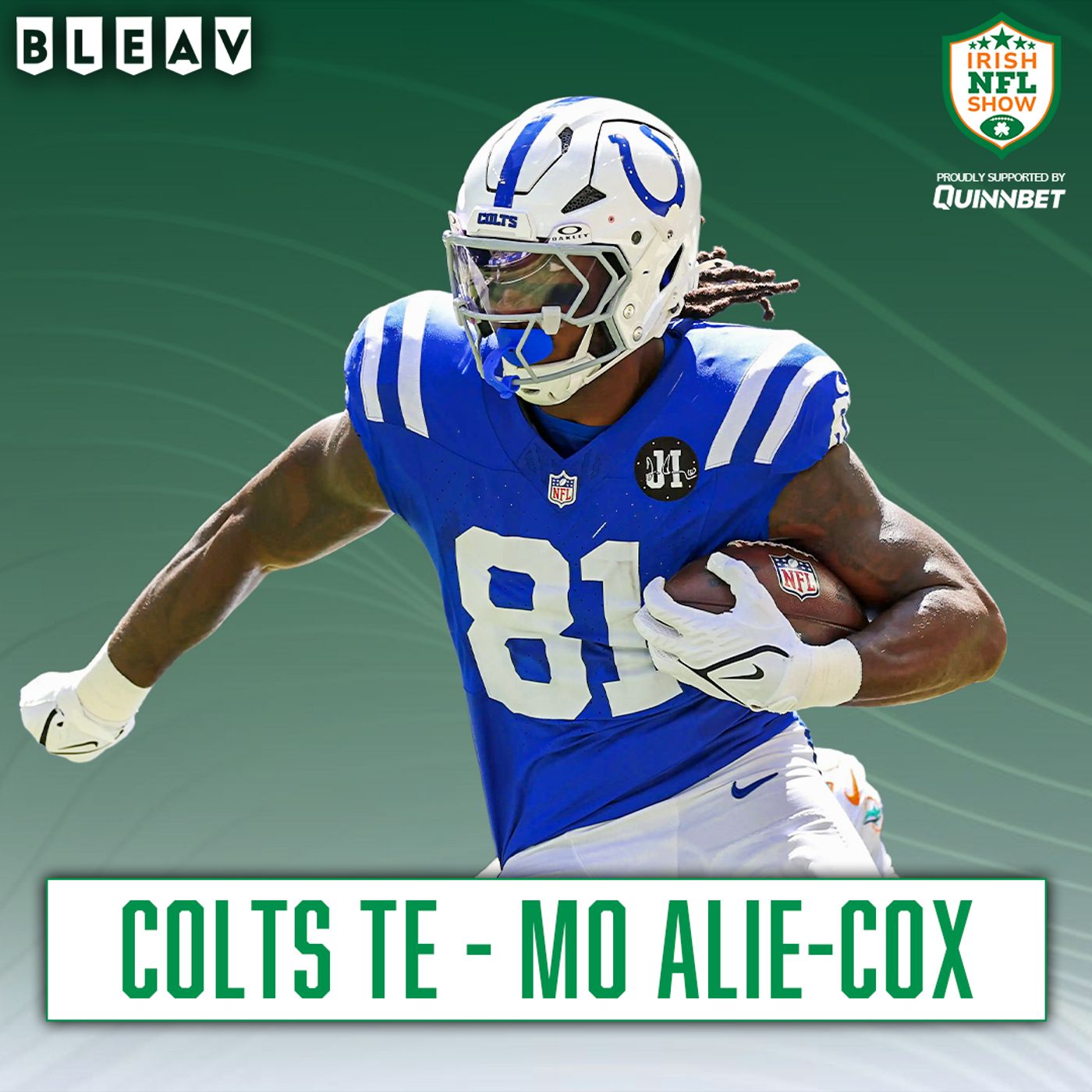 Indianapolis Colts tight end Mo Alie-Cox joins the show episode artwork